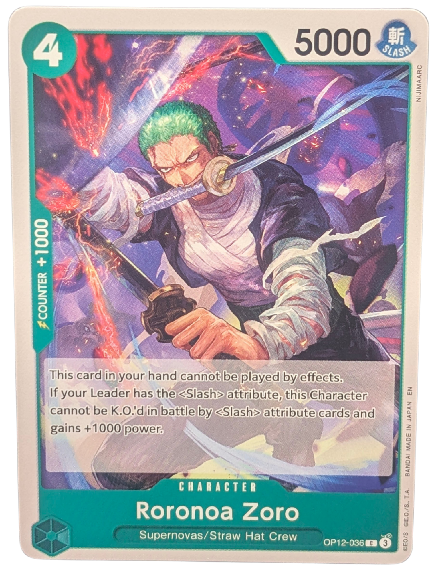 Roronoa Zoro [OP12-036]