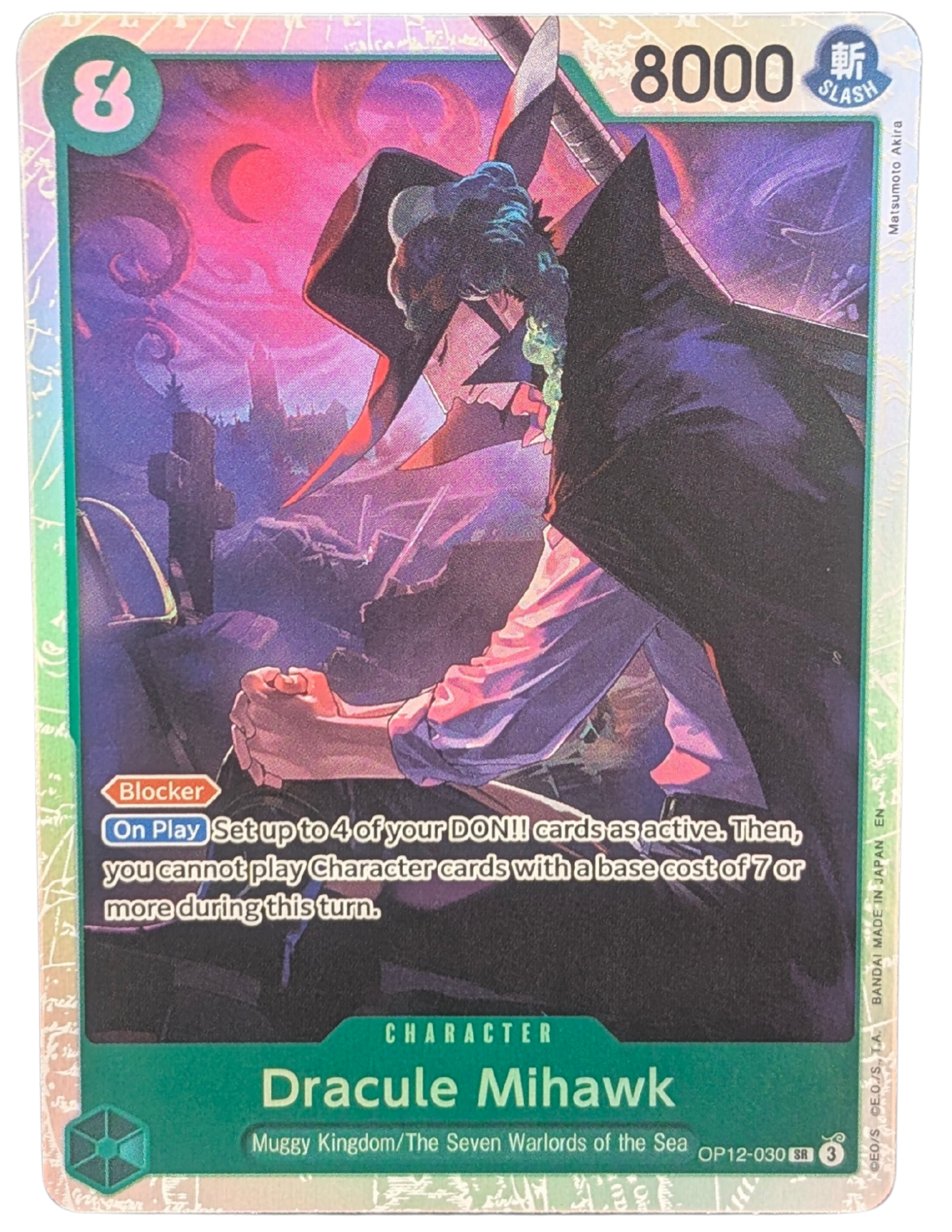 Dracule Mihawk [OP12-030]
