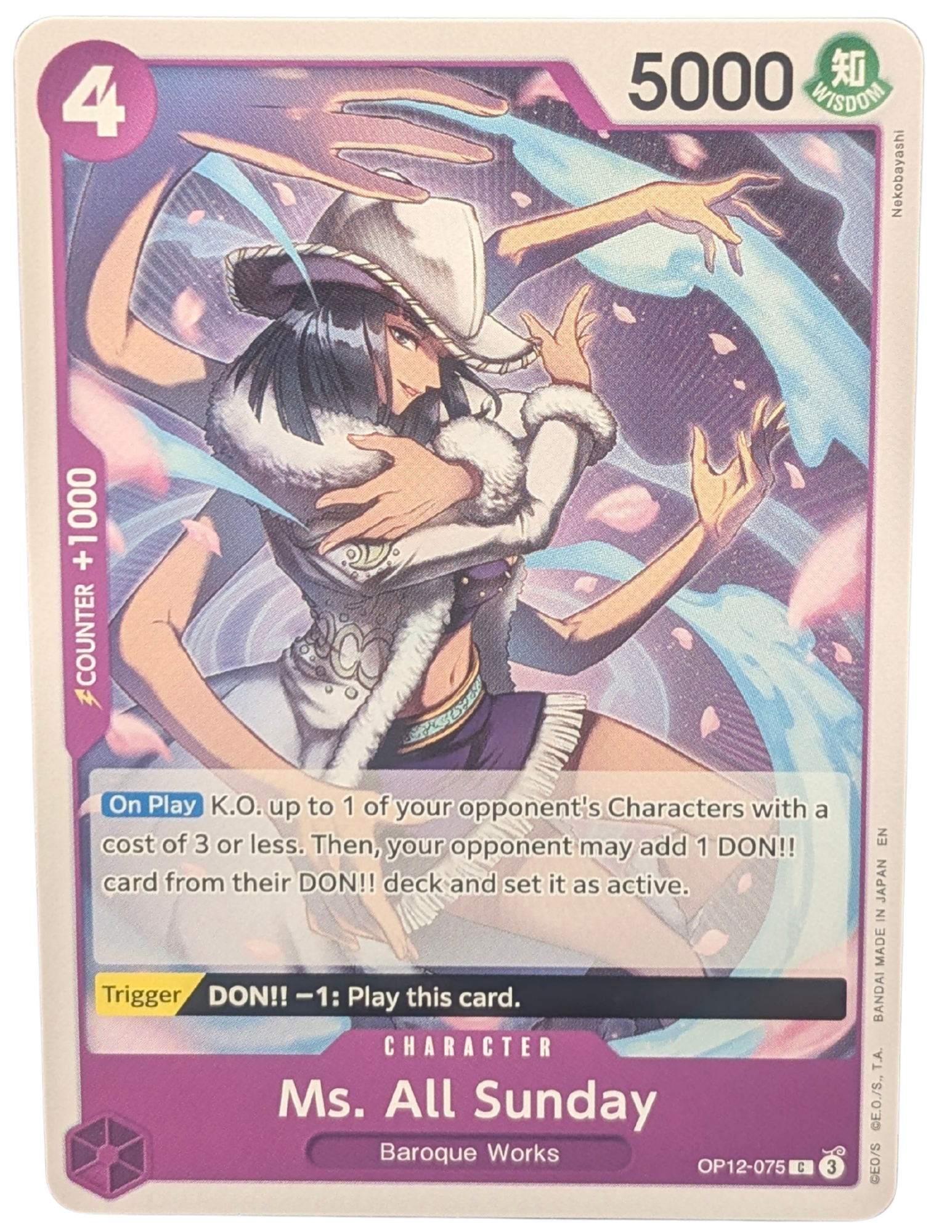 Ms. All Sunday [OP12-075]