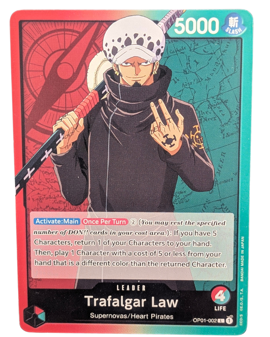 Trafalgar Law [OP01-002]