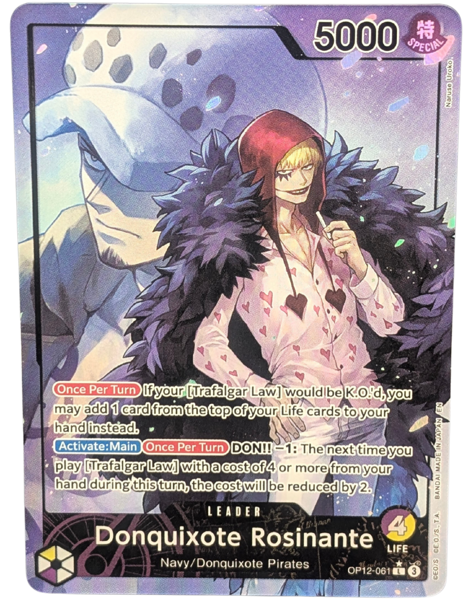 Donquixote Rosinante (Alternate Art)  [OP12-061]