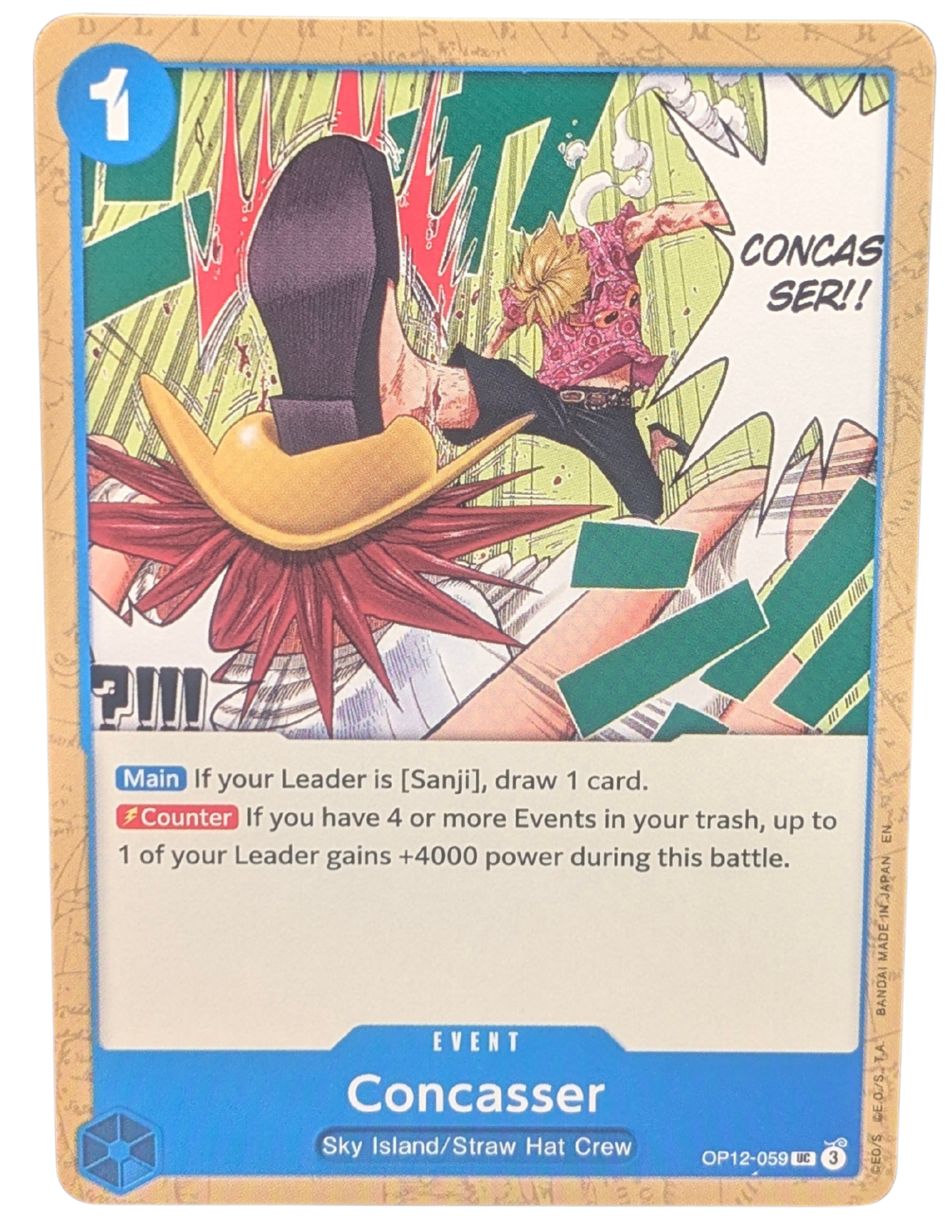 Concasser [OP12-059]