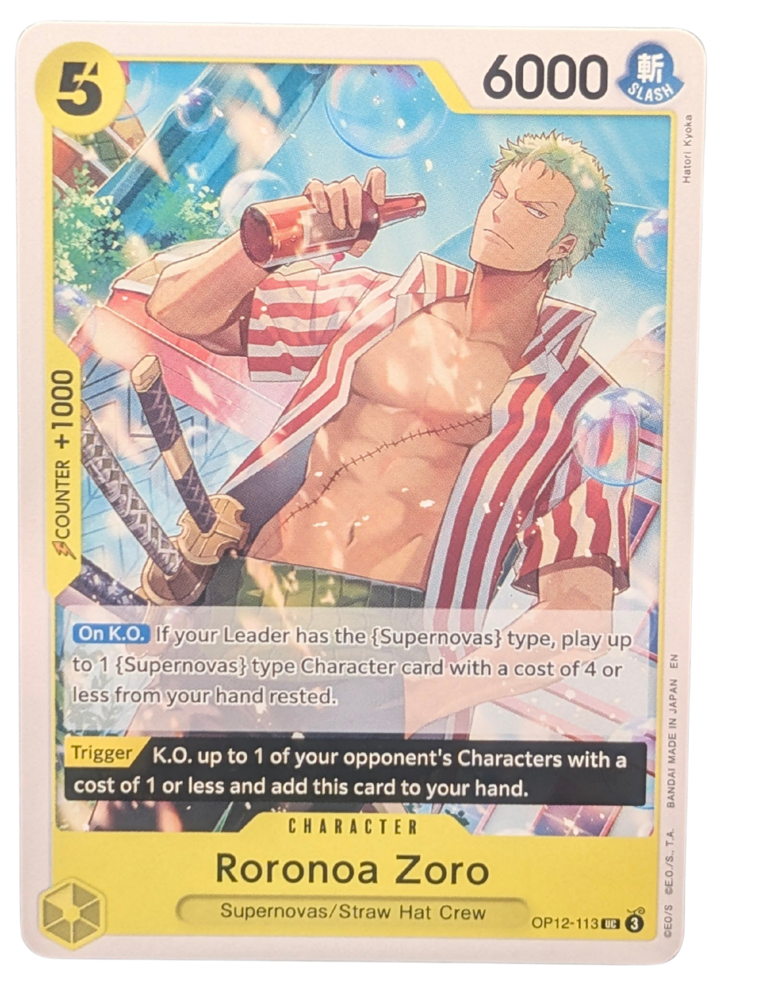 Roronoa Zoro [OP12-113]