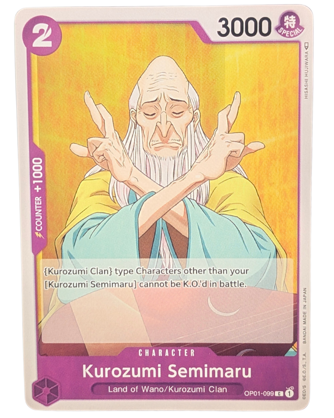 Kurozumi Semimaru [OP01-099]