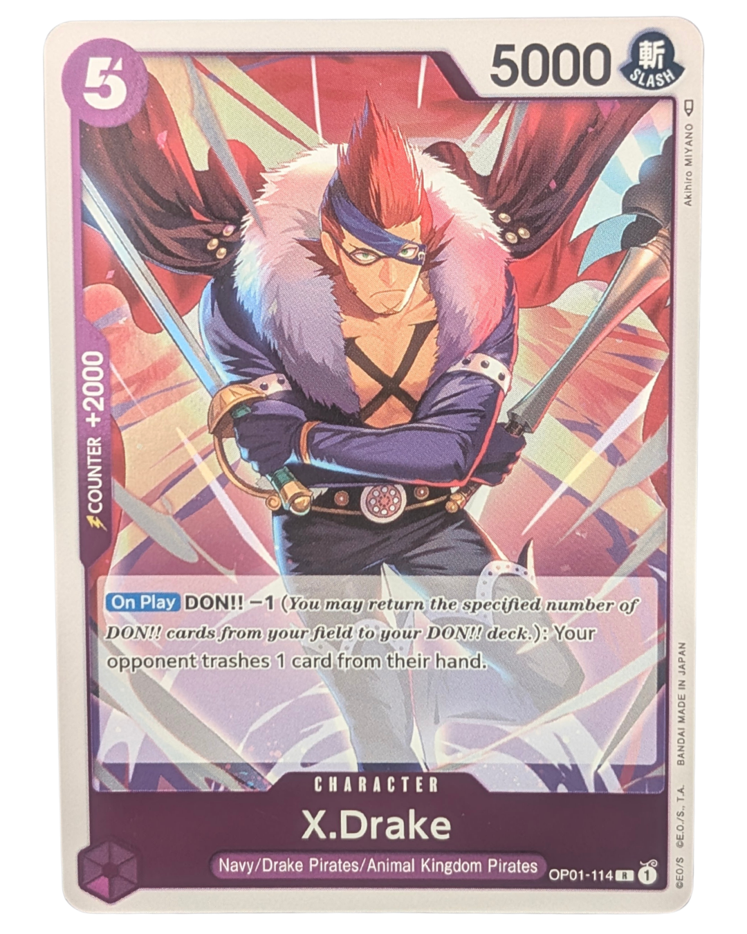 X.Drake [OP01-114]