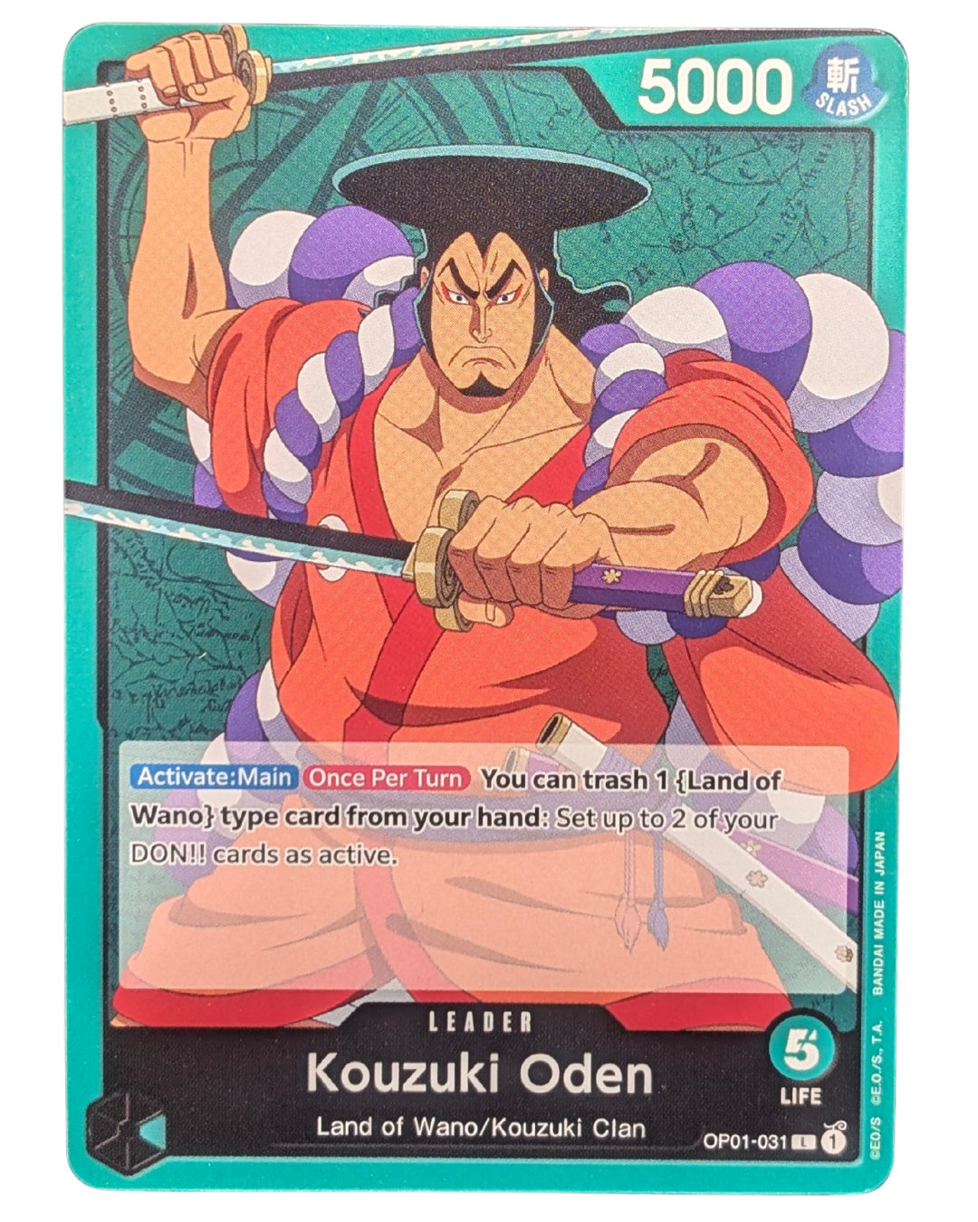 Kouzuki Oden [OP01-031]