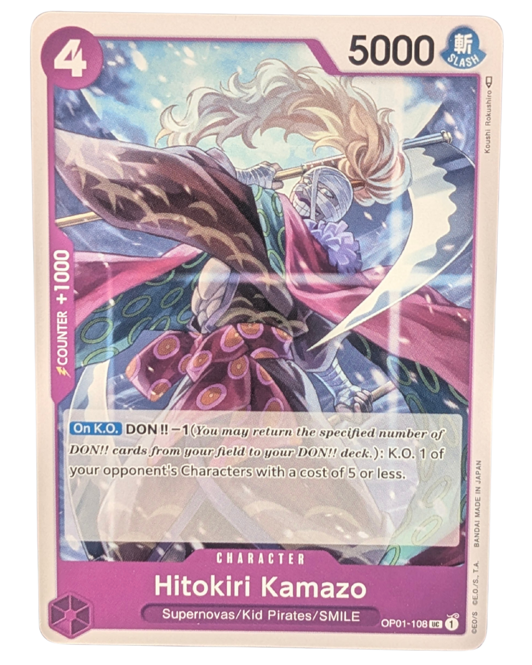 Hitokiri Kamazo [OP01-108]