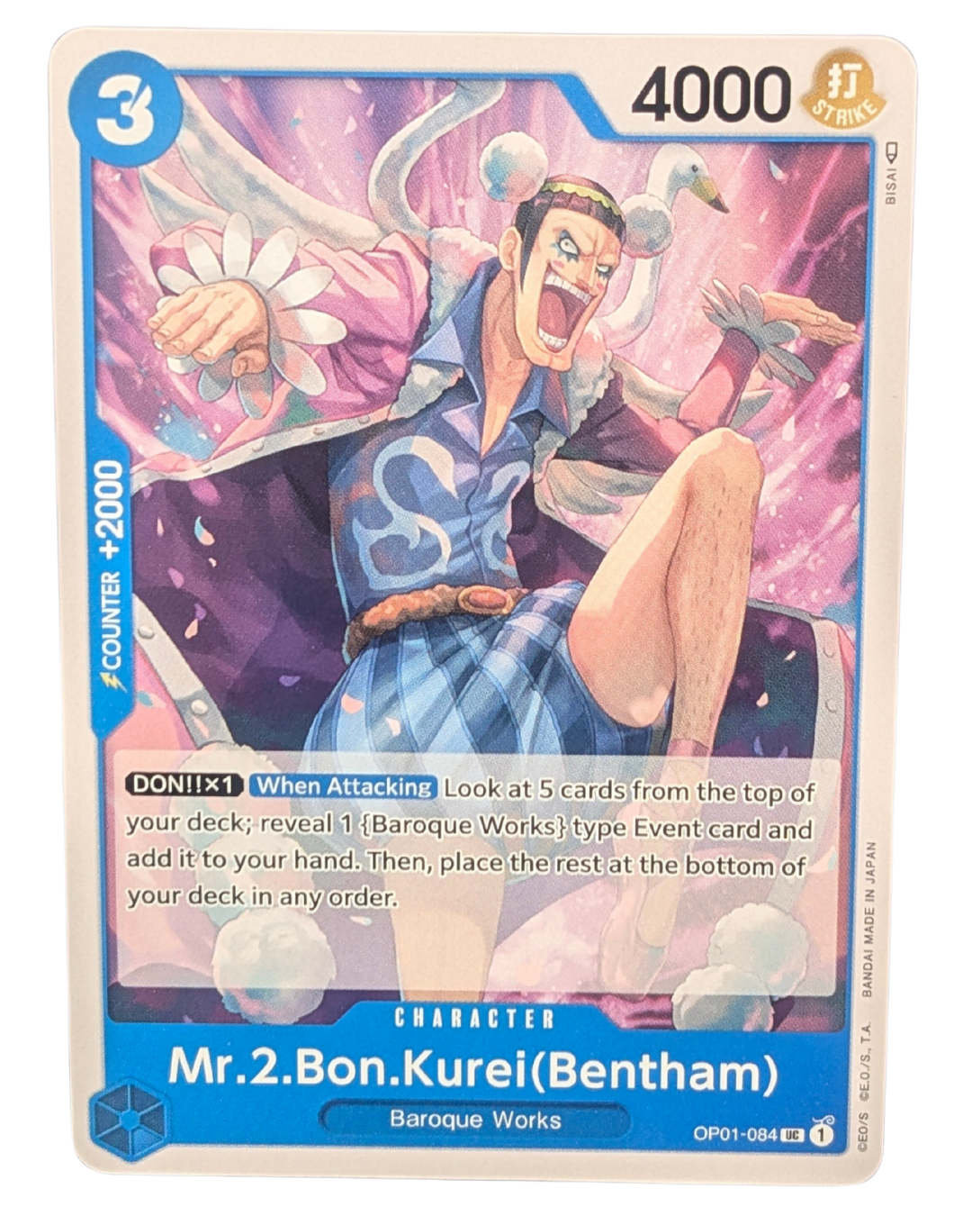 Mr.2.Bon.Kurei (Bentham) [OP01-084]