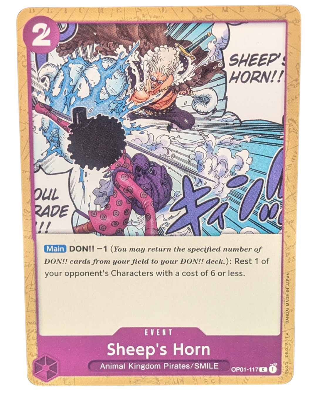 Sheep's Horn [OP01-117]