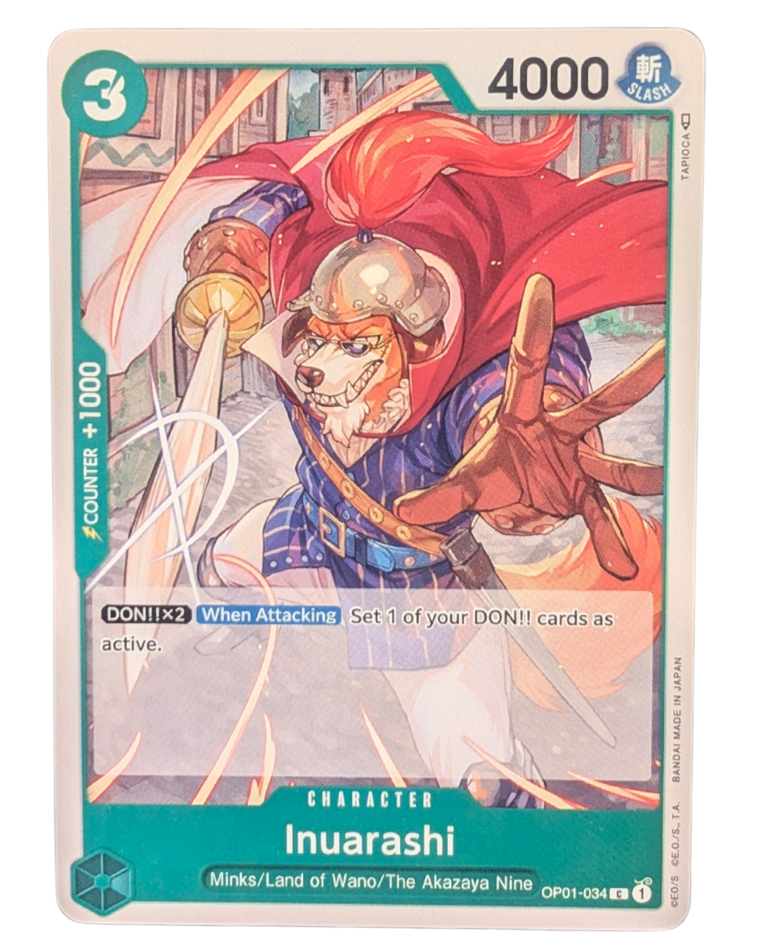 Inuarashi [OP01-034]
