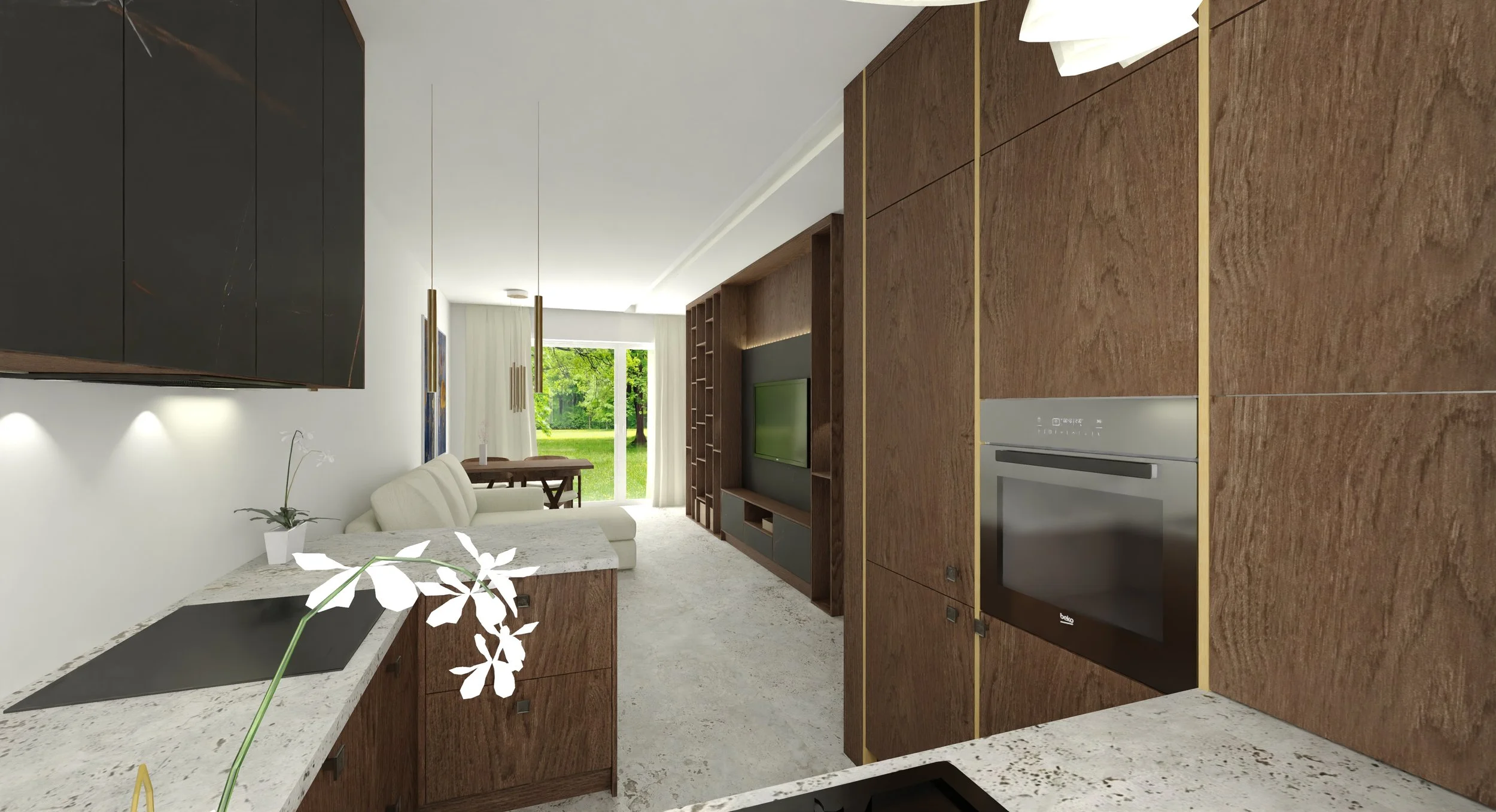 Kitchen/Living room designs