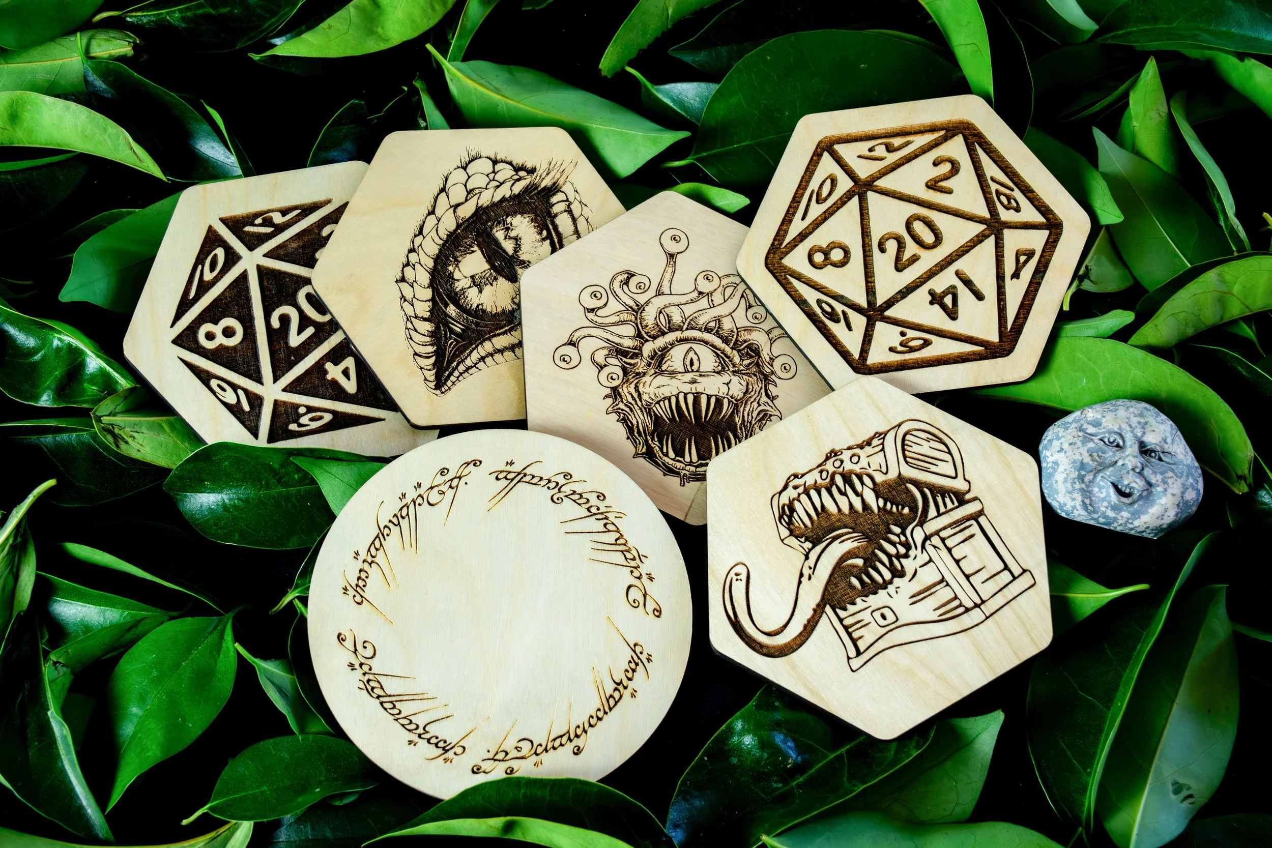 Decorative Wooden Coasters