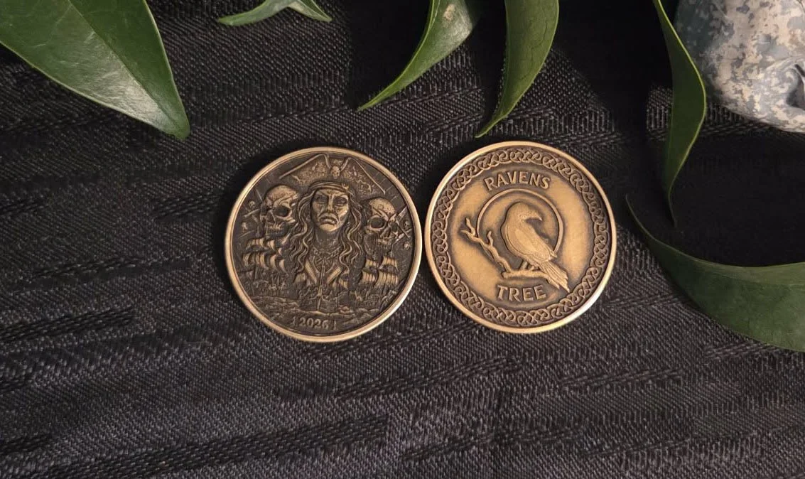 Raven's Tree Annual Coins
