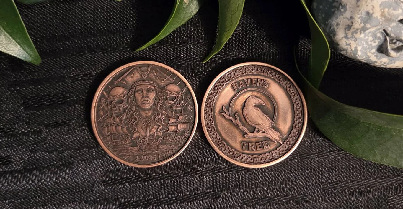 Raven's Tree Annual Coins