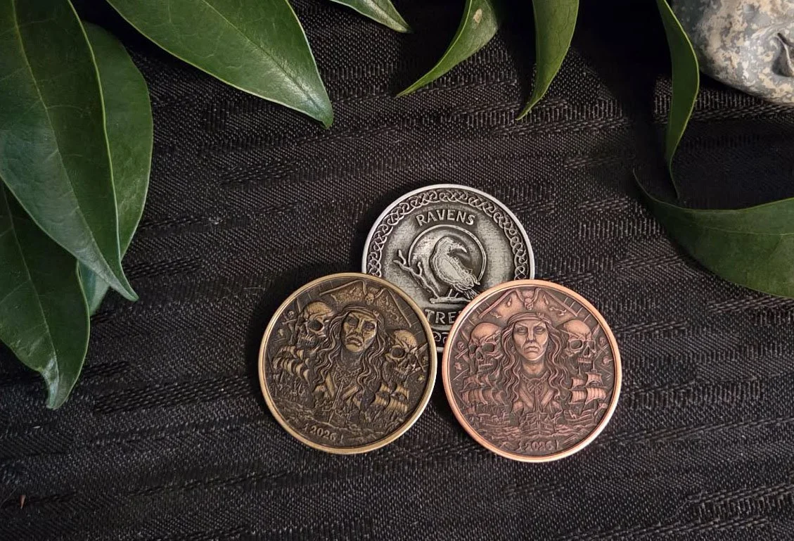 Raven's Tree Annual Coins
