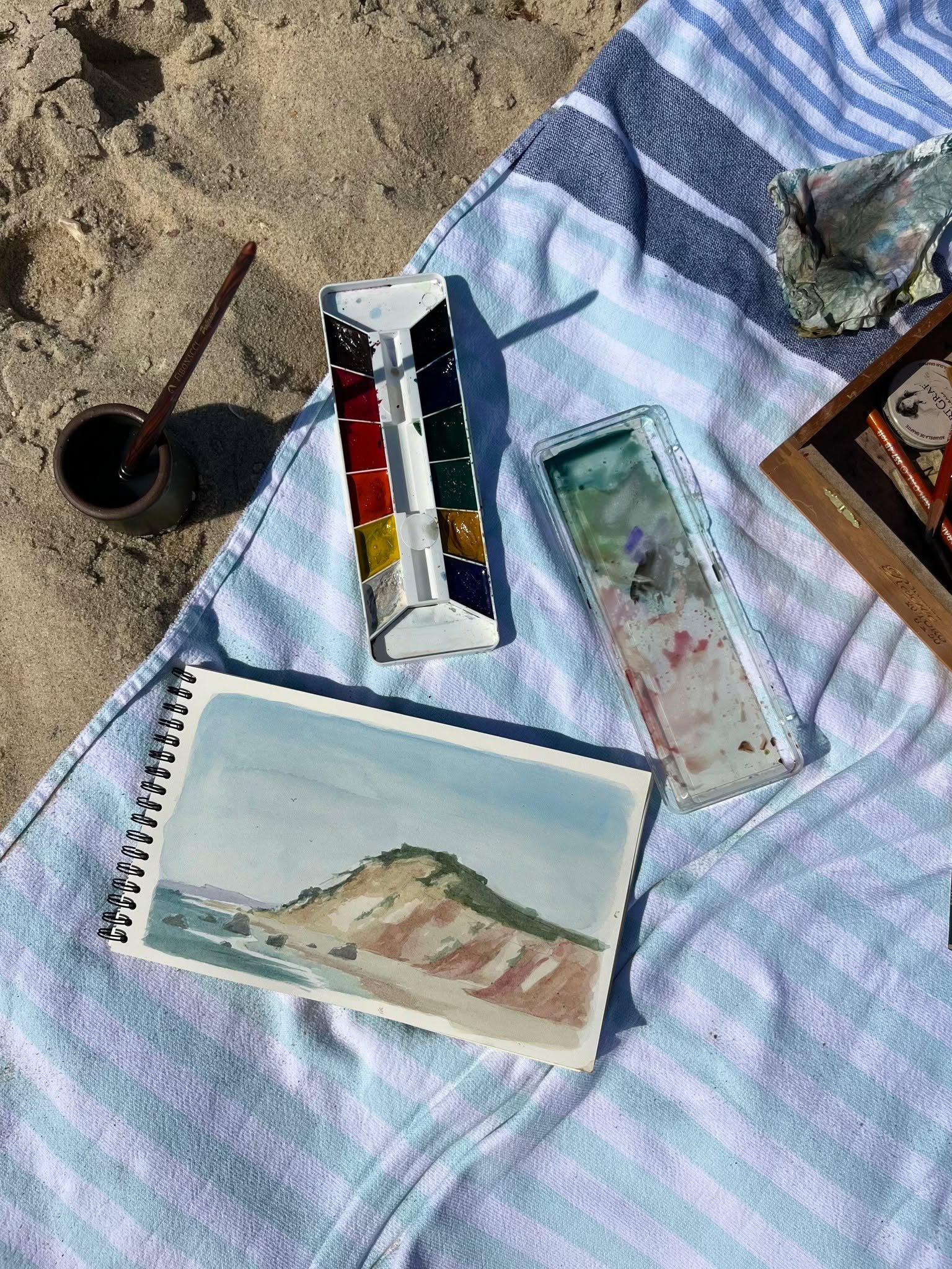 This month, we are thrilled to welcome visiting Artist in Residence Kathryn Blommel. A Minneapolis-based visual artist and student at the University of Minnesota, Kathryn creates deeply personal works that explore memory, identity, relationships, and