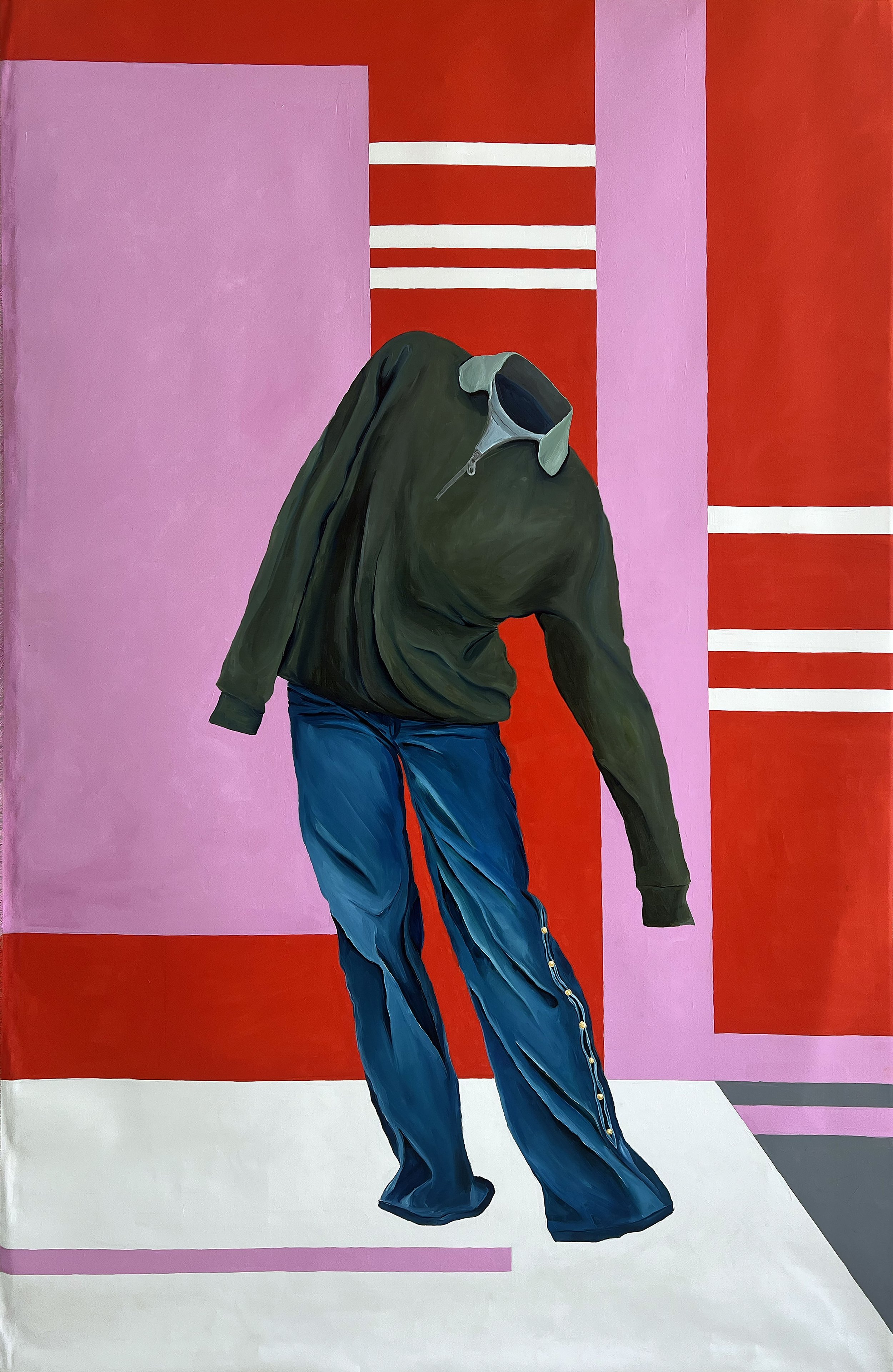 C. Margarita, Bodies 5, 2026, oil on canvas.