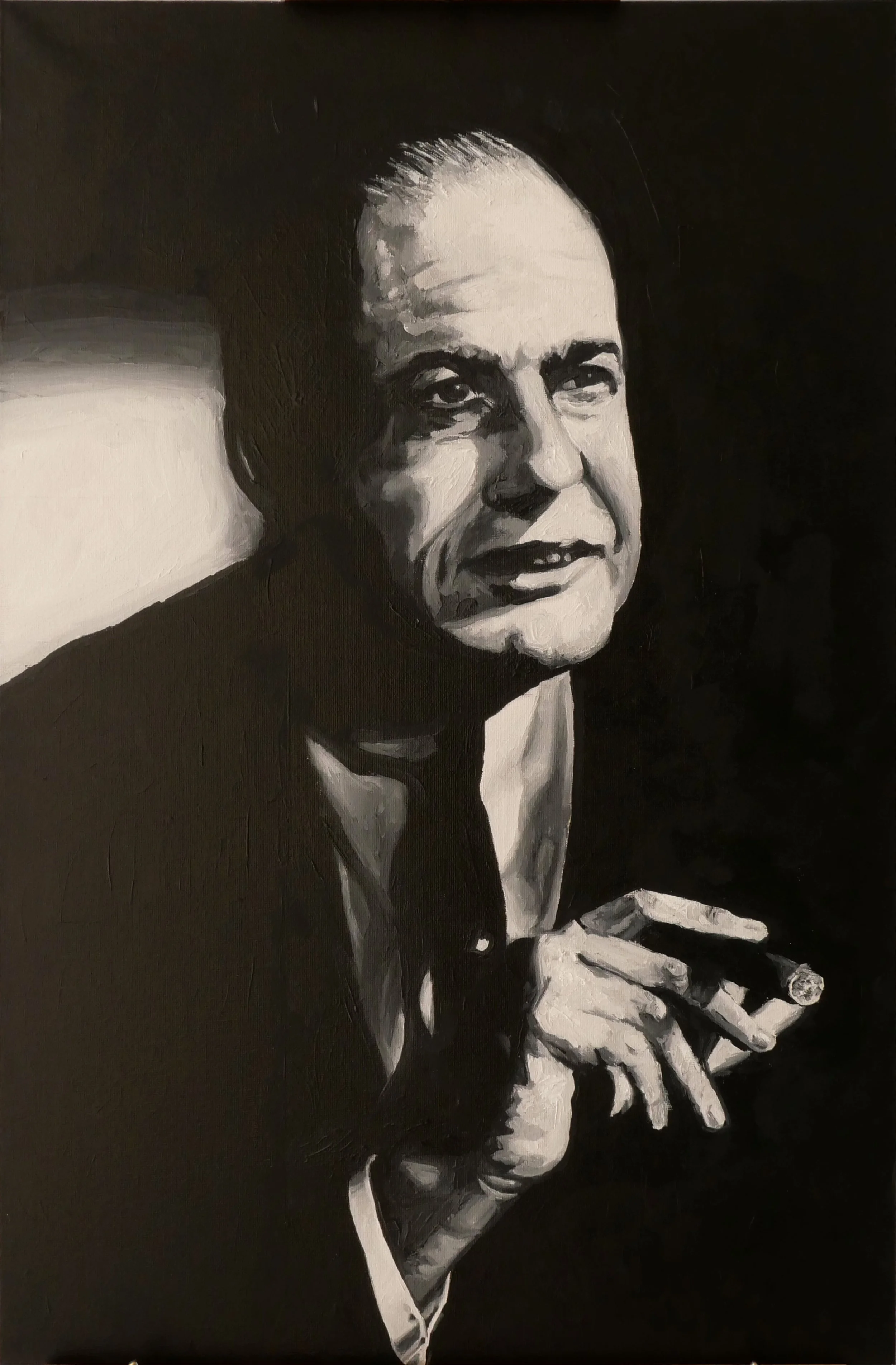 C. Margarita, Diego Cisneros, 2026, oil on canvas