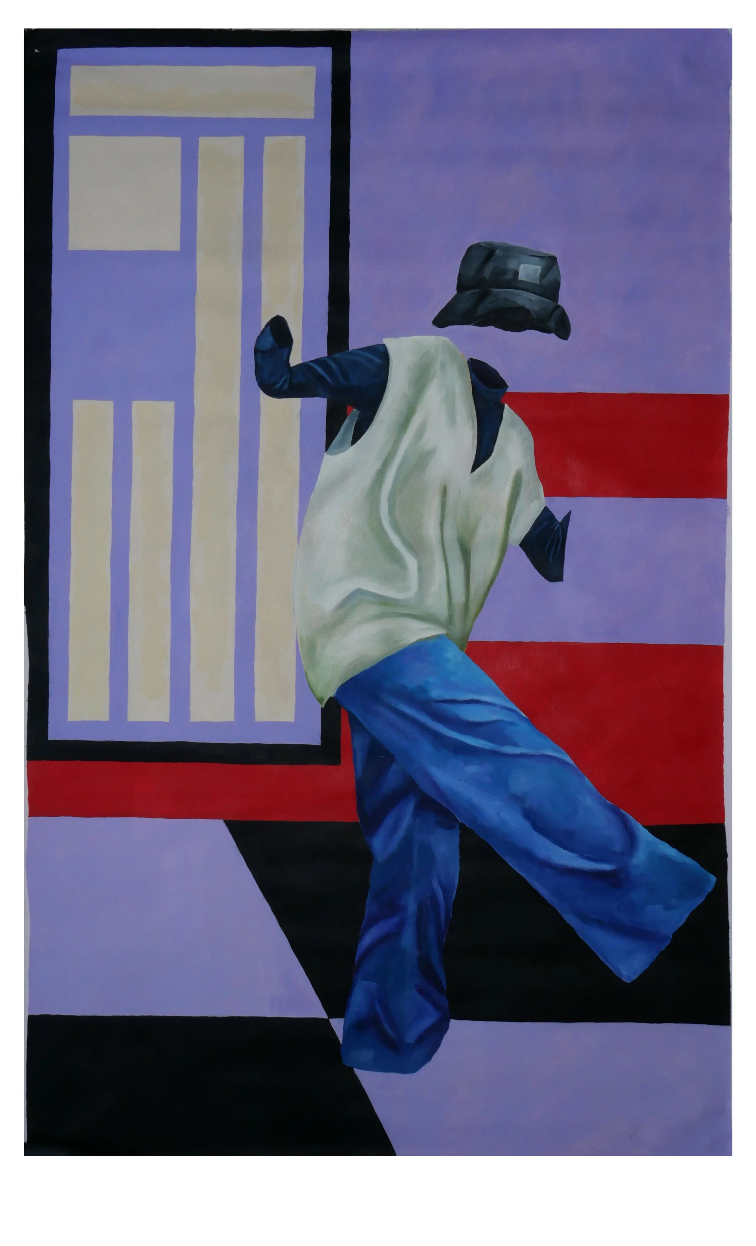 C. Margarita, Untitled 1, 2023, oil on canvas