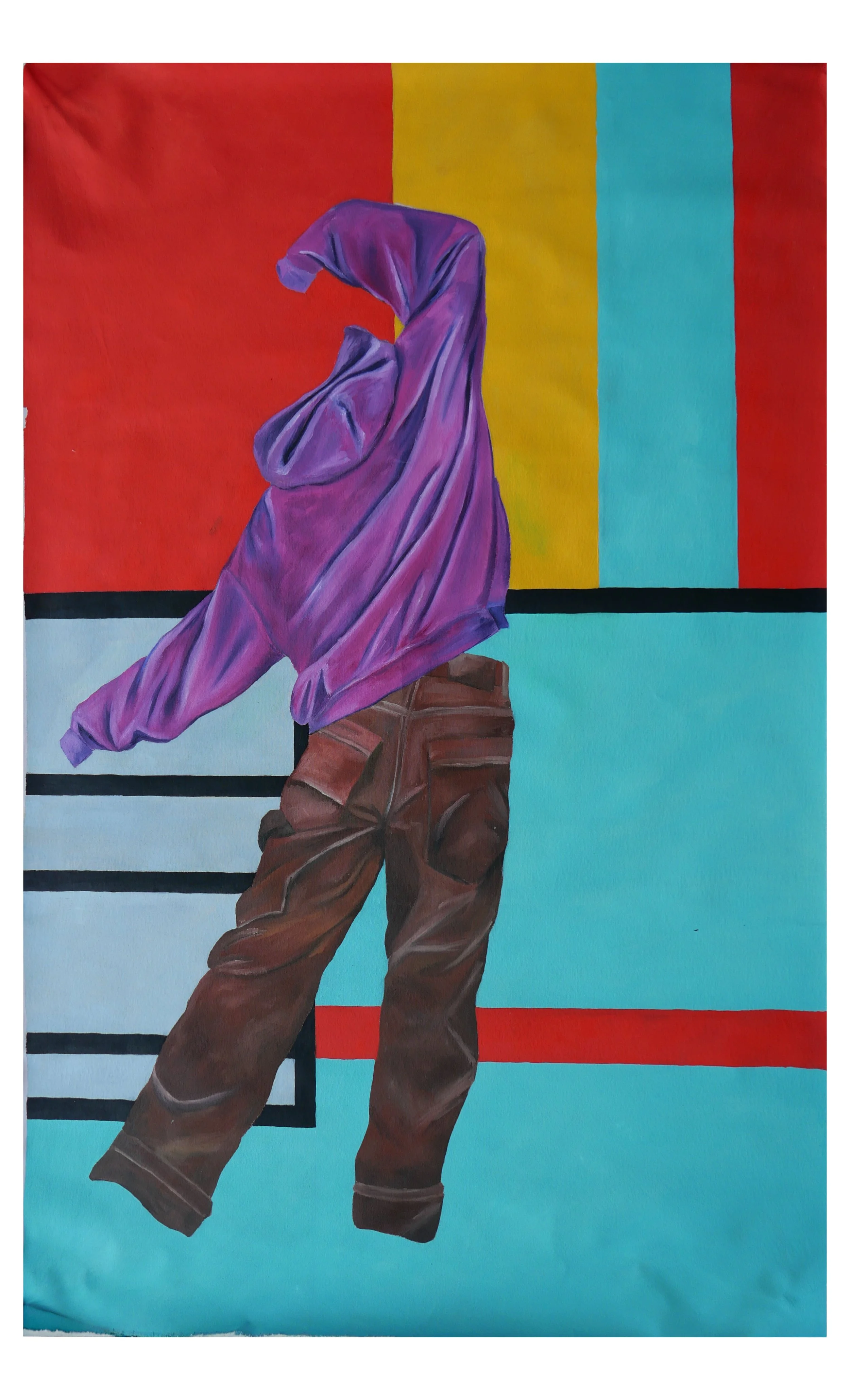 C. Margarita, Untitled 2, 2023, oil on canvas