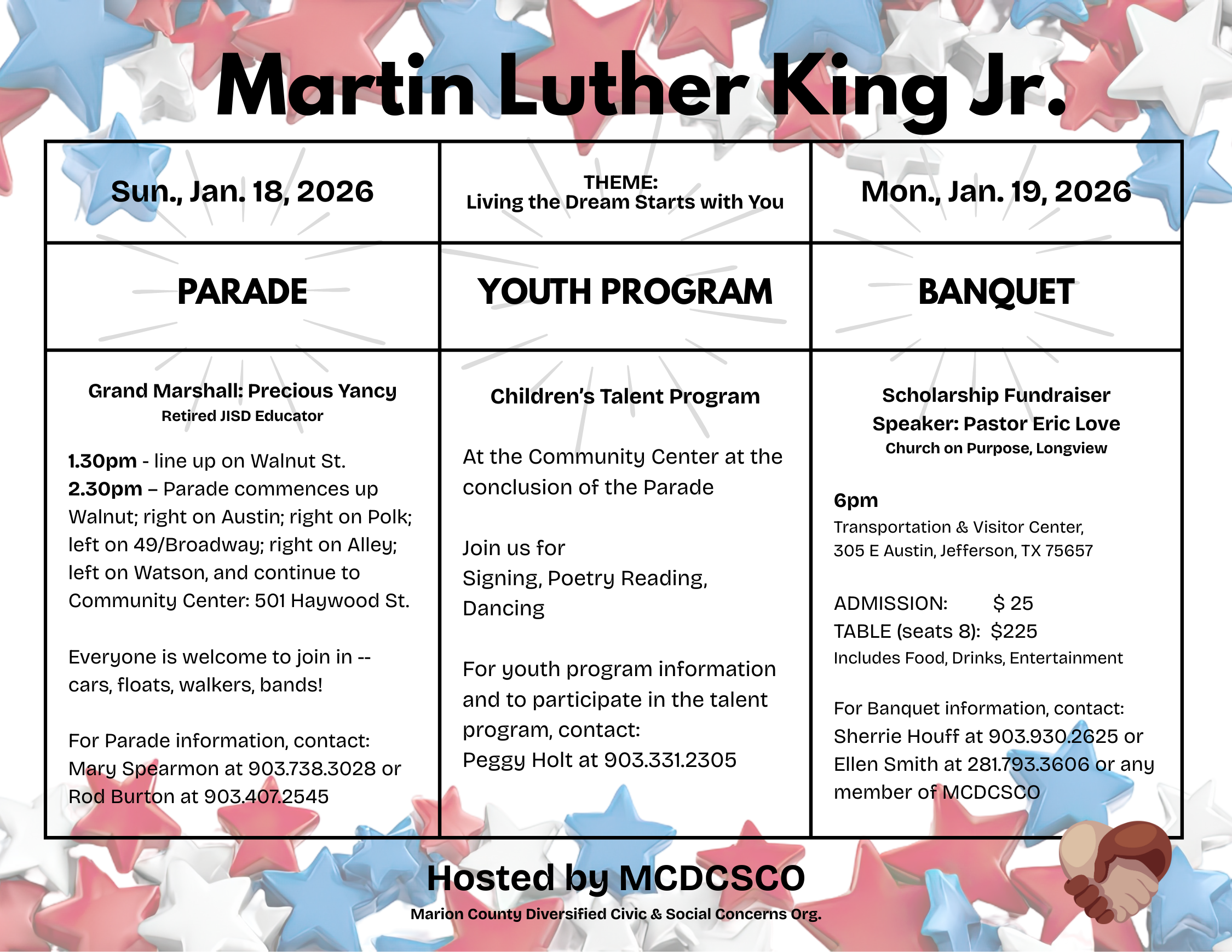 martin luther king jr. banquet