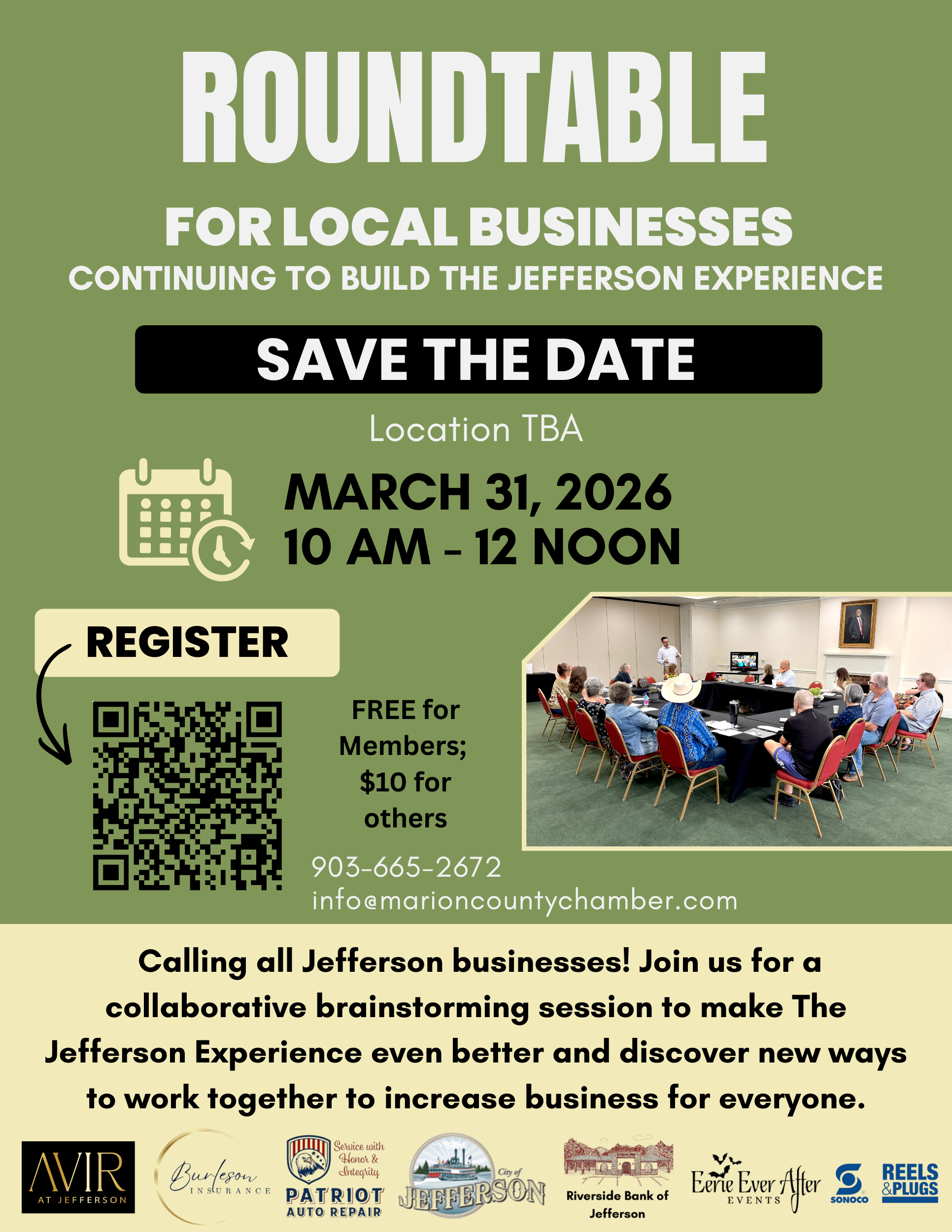 Roundtable for local businesses