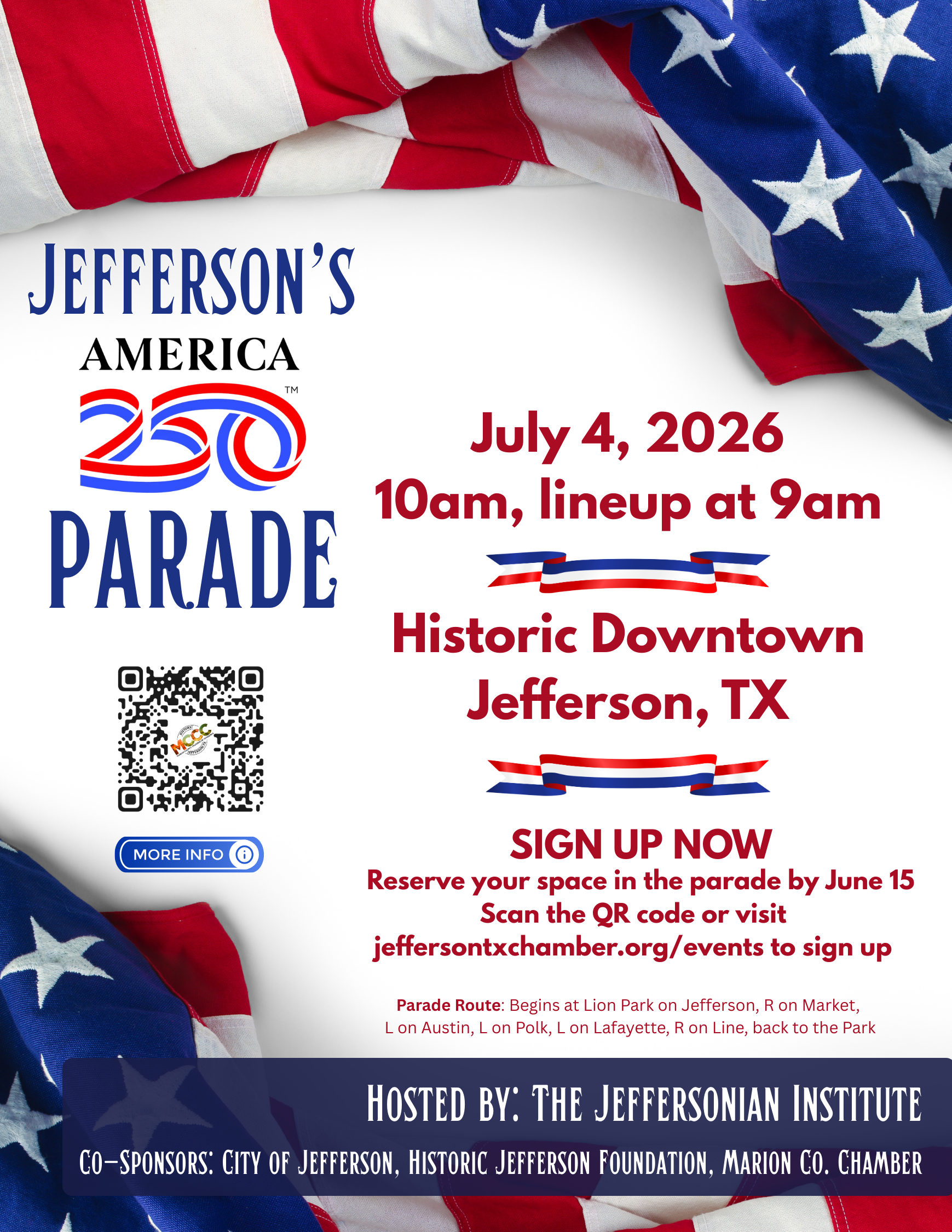 Jefferson's America 250 Parade