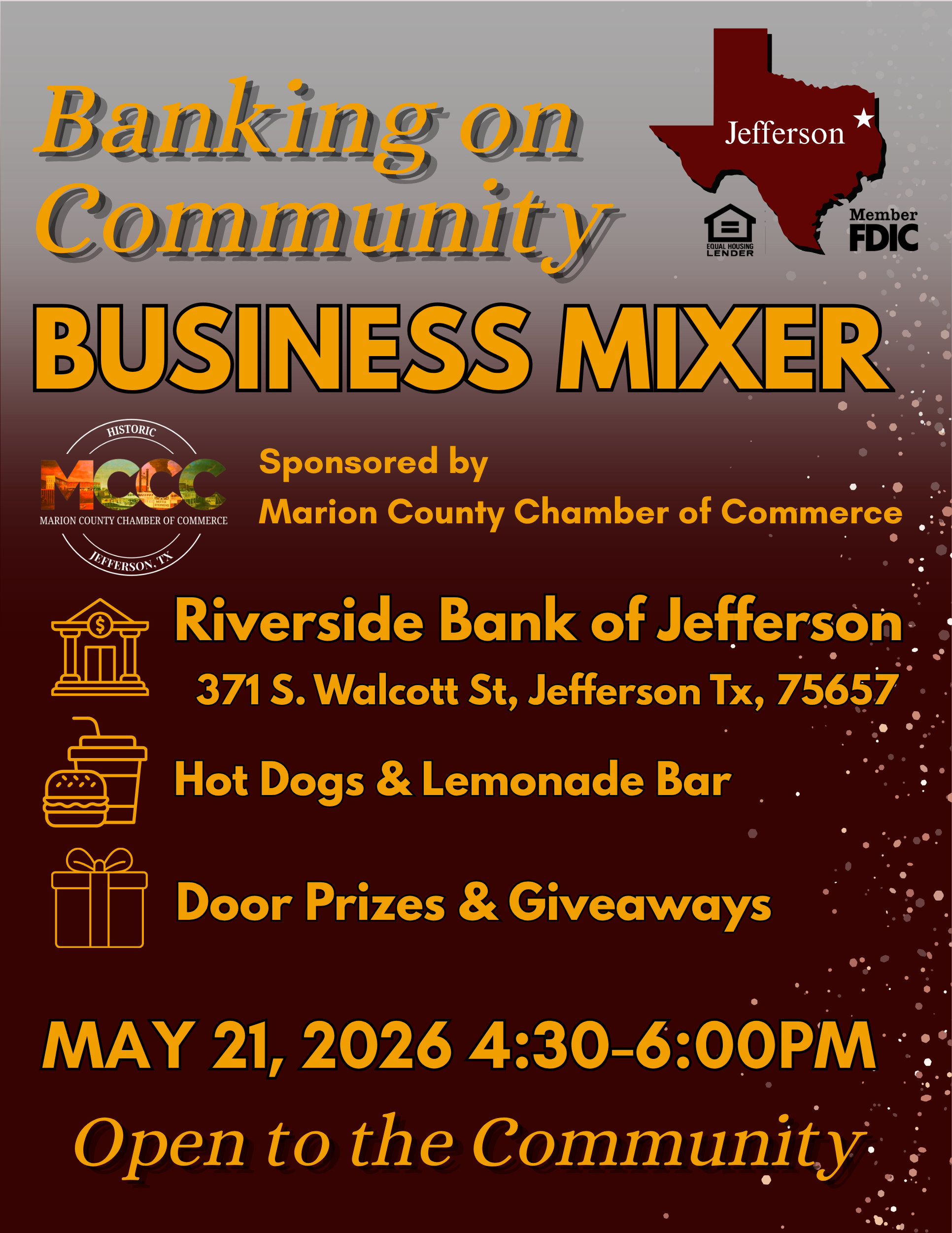 Business Mixer - Riverside Bank of Jefferson