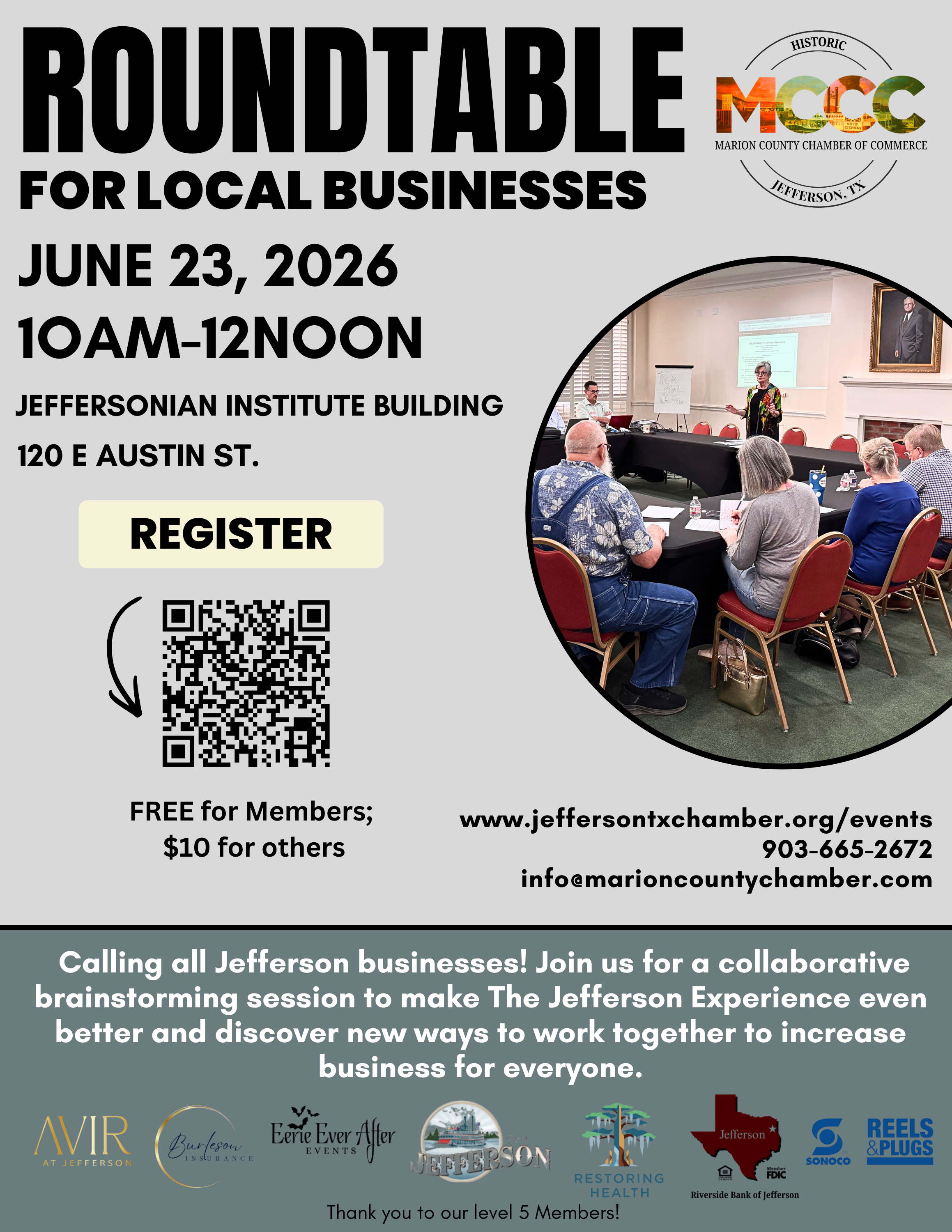 Roundtable for Local Businesses