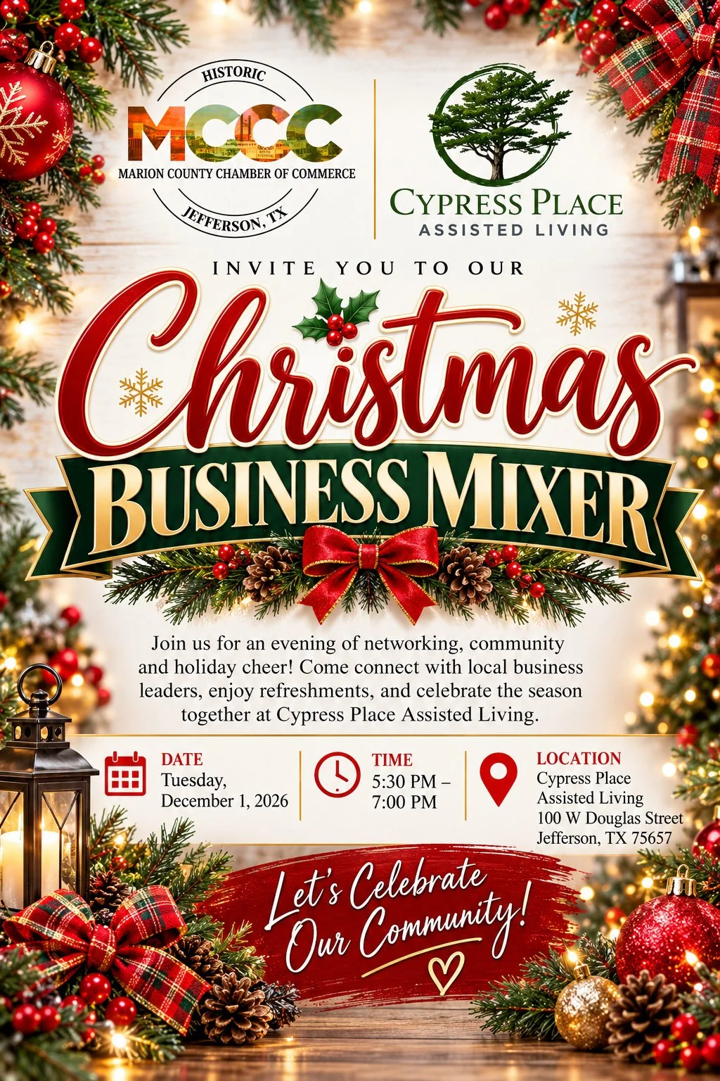 Business Mixer - Cypress Place Assisted Living