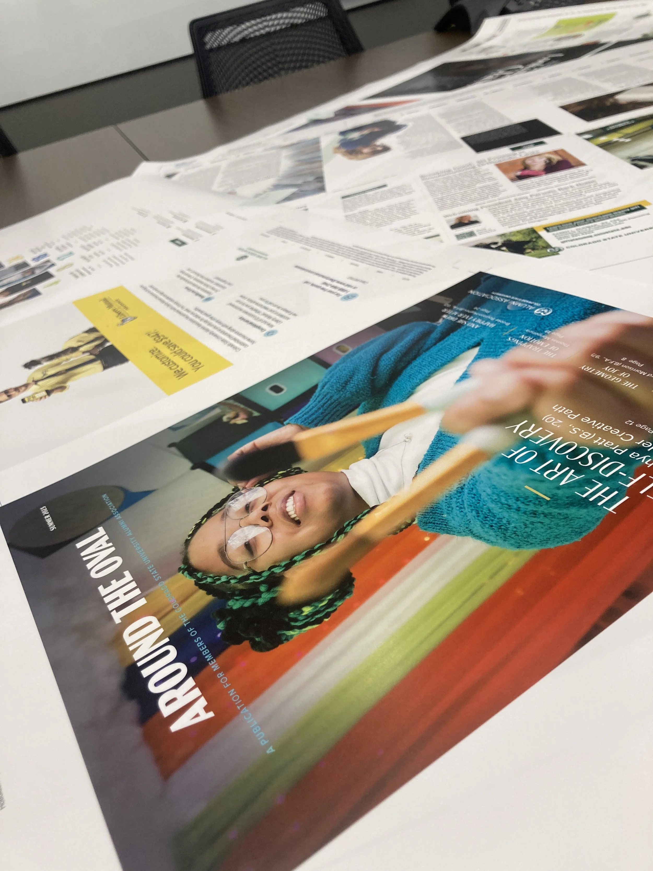 Magazine press check