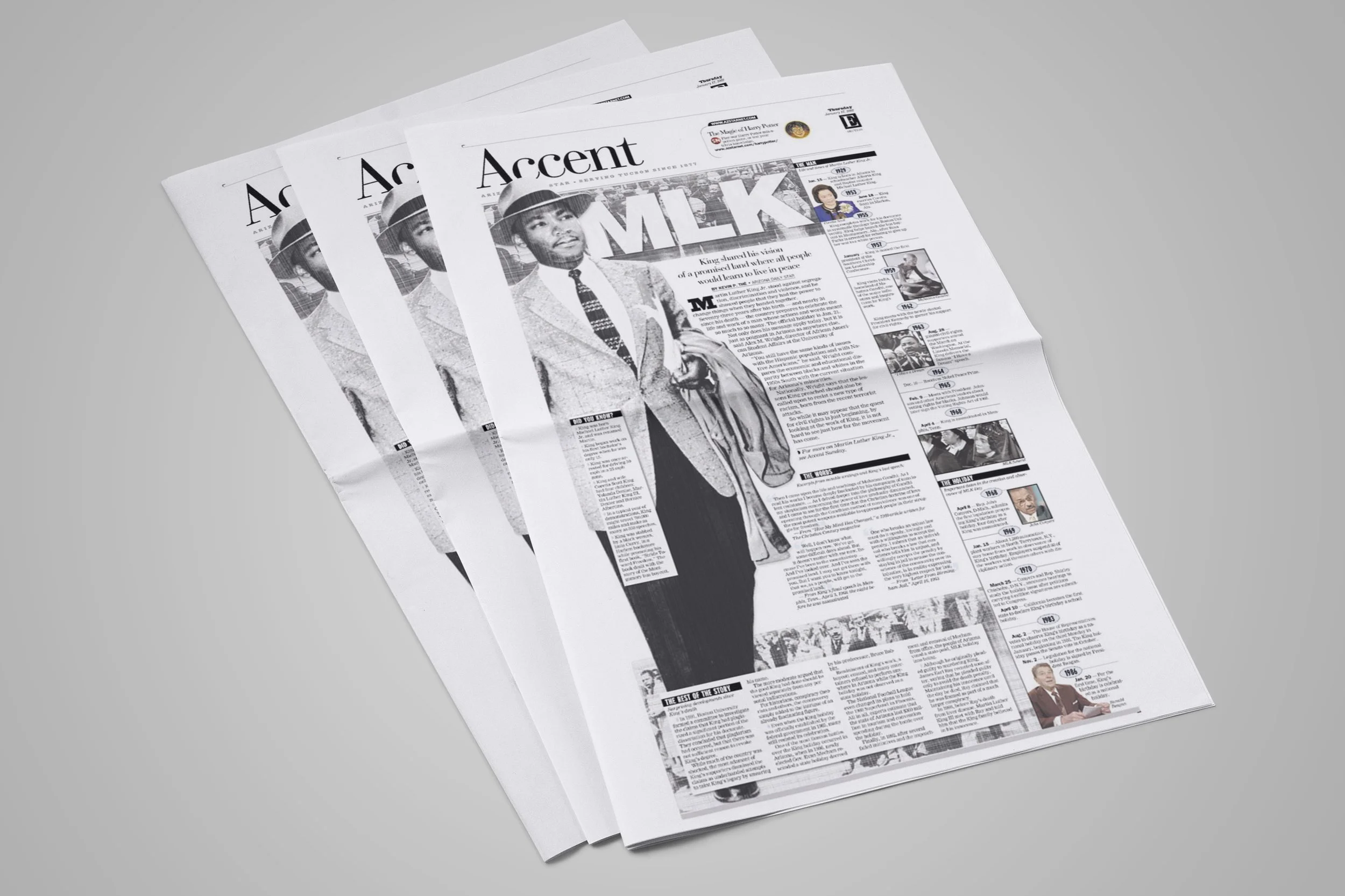 Arizona Daily Star Accent 2002.