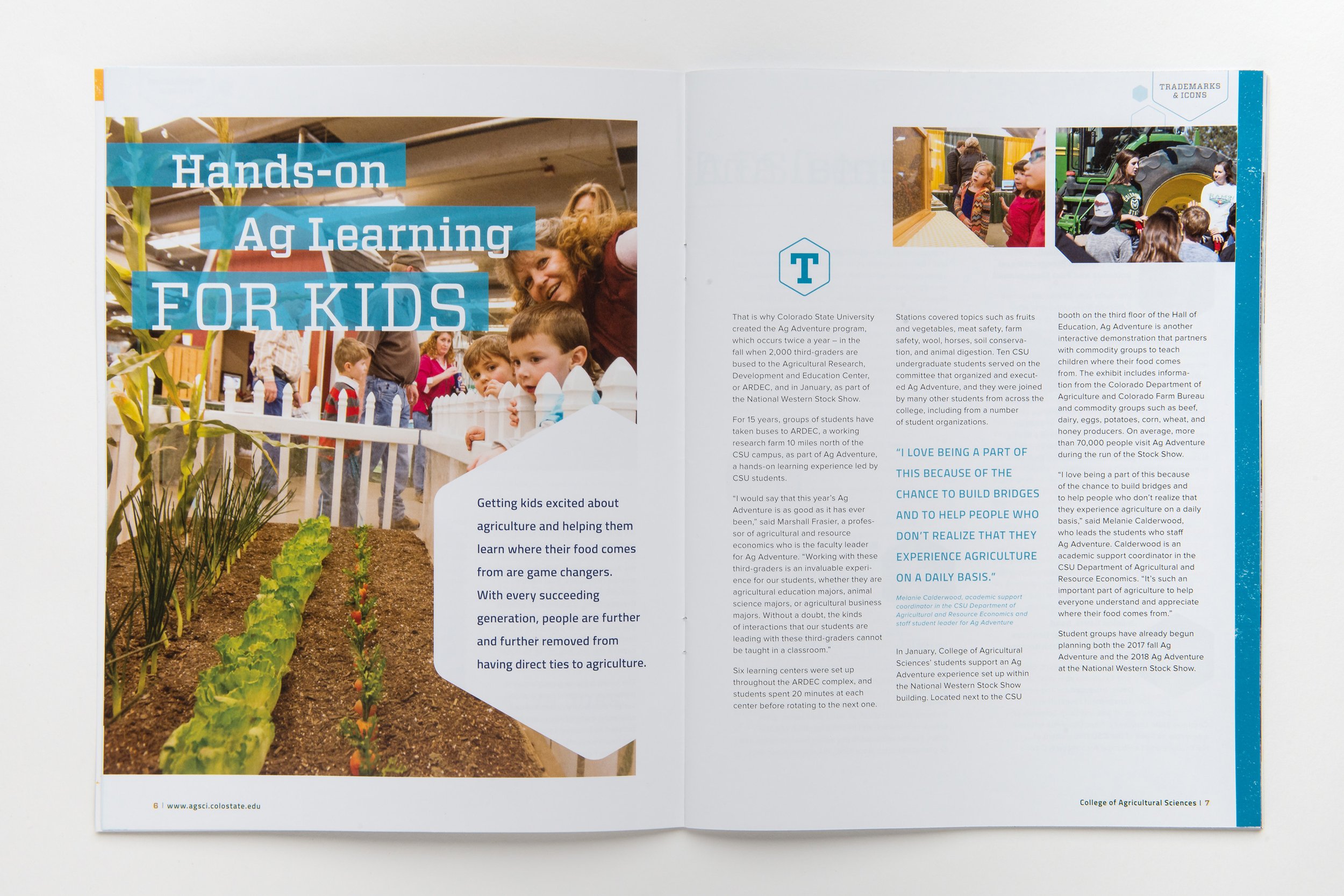 College of Agricultural Sciences Food for Thought magazine.