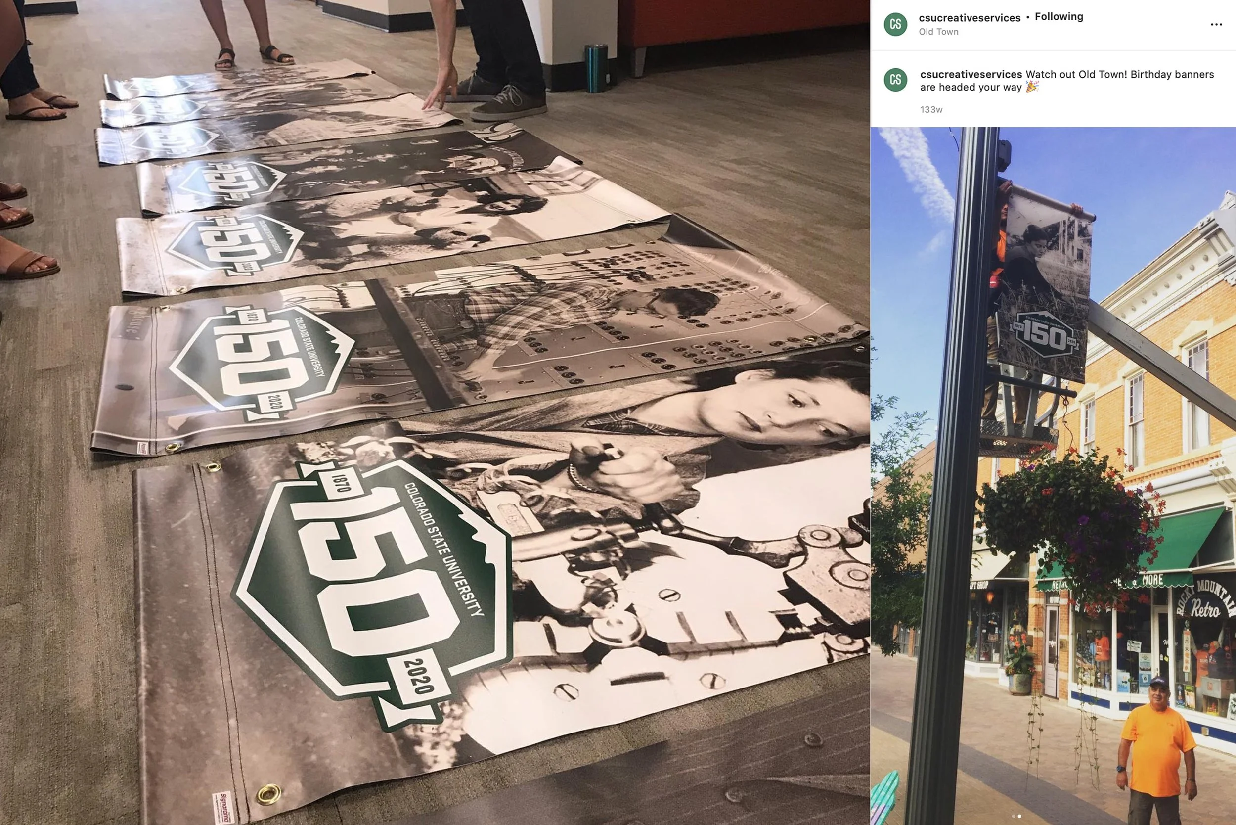 150th banners