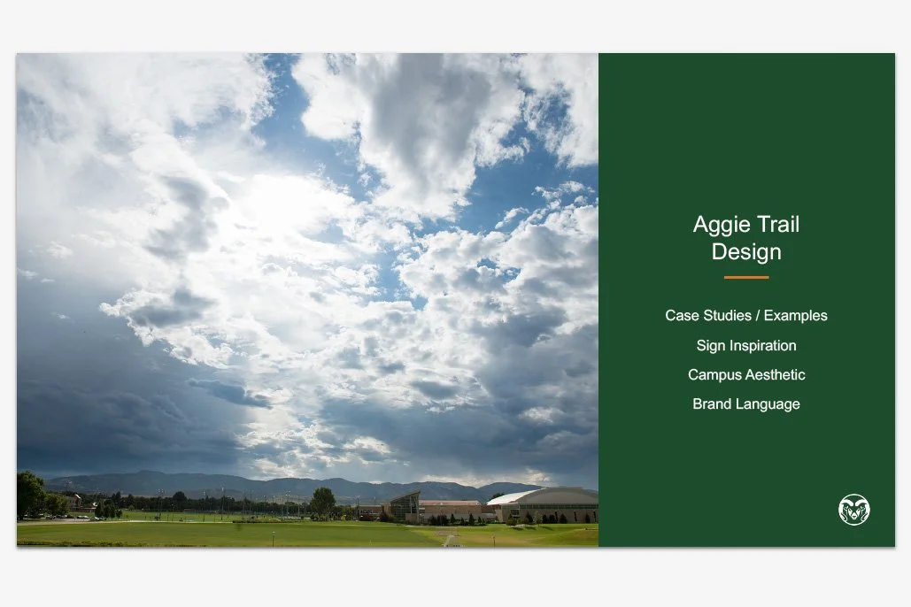Aggie Trail concept deck.