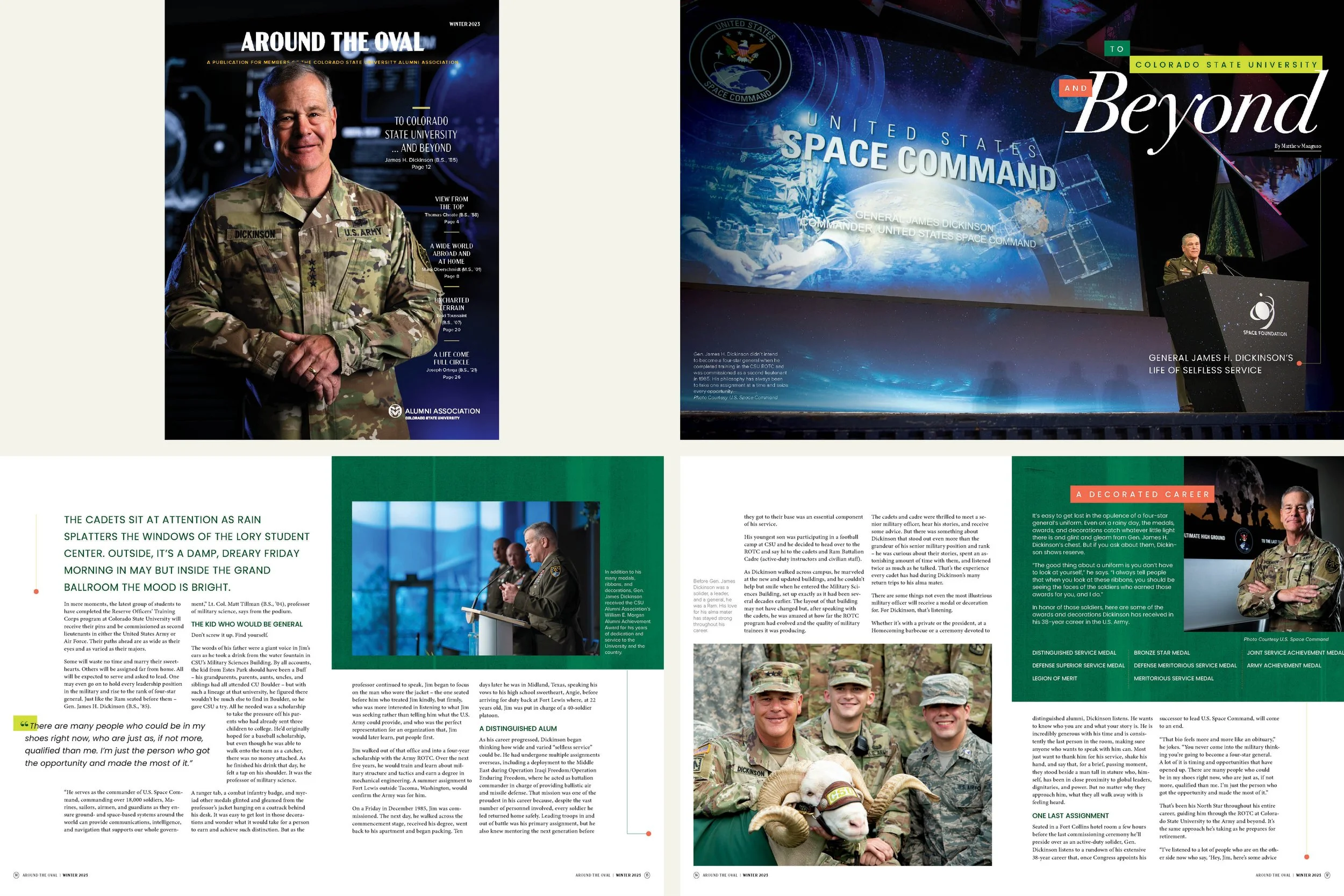 Around the Oval Winter 2023.