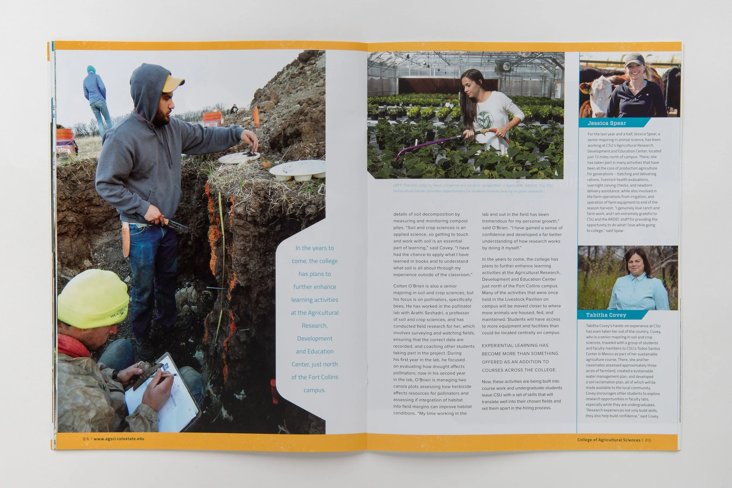 College of Agricultural Sciences Food for Thought magazine.