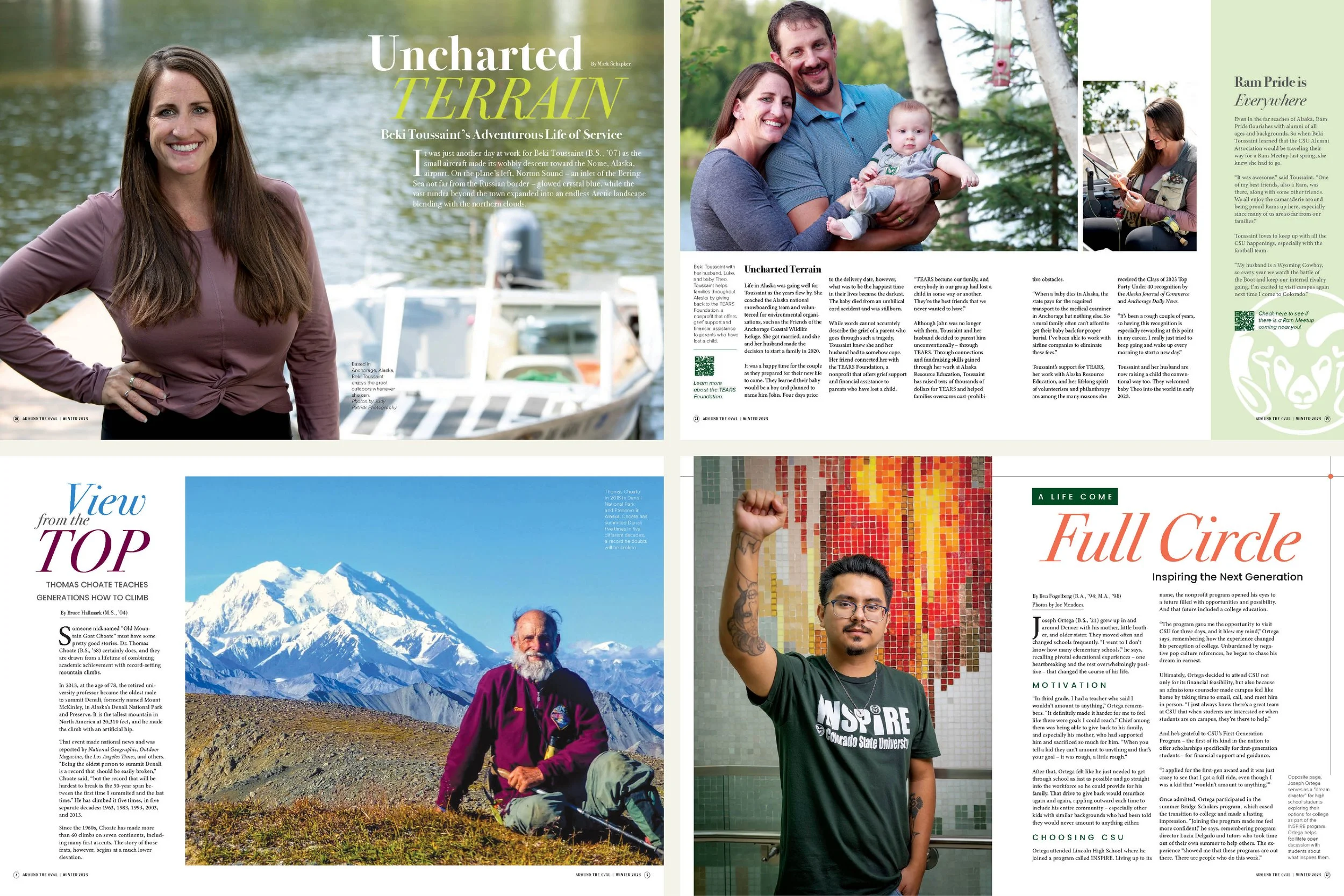 Around the Oval Winter 2023.