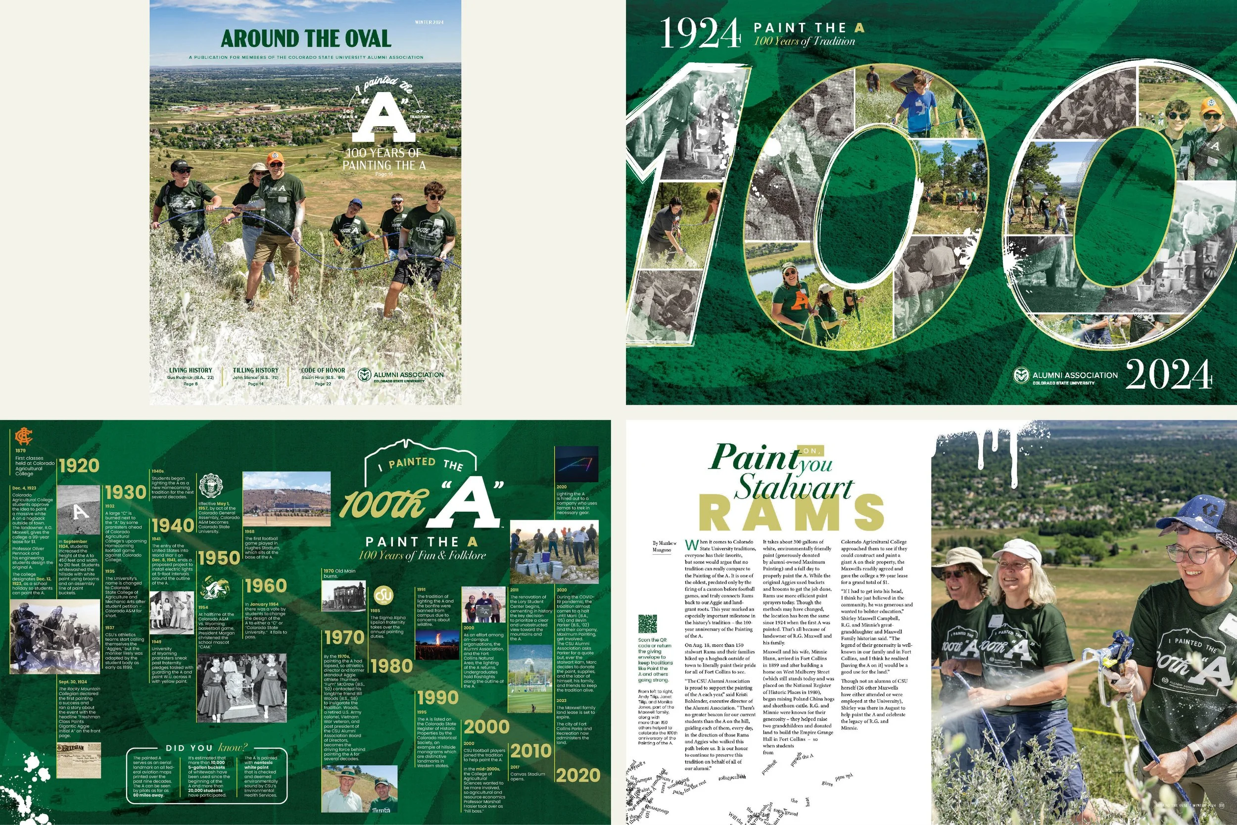 Around the Oval Winter 2024.