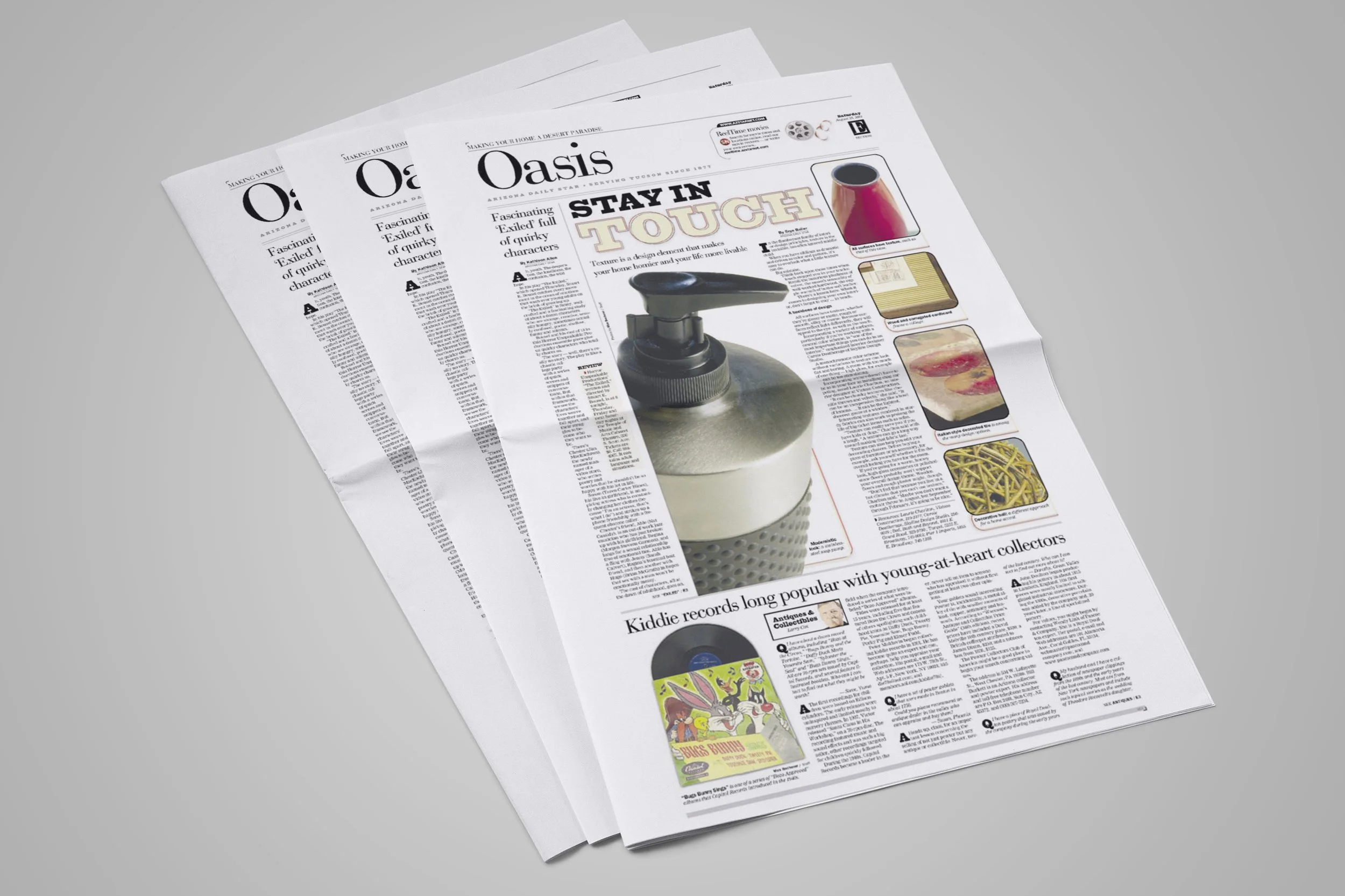 Arizona Daily Star Oasis 2001.