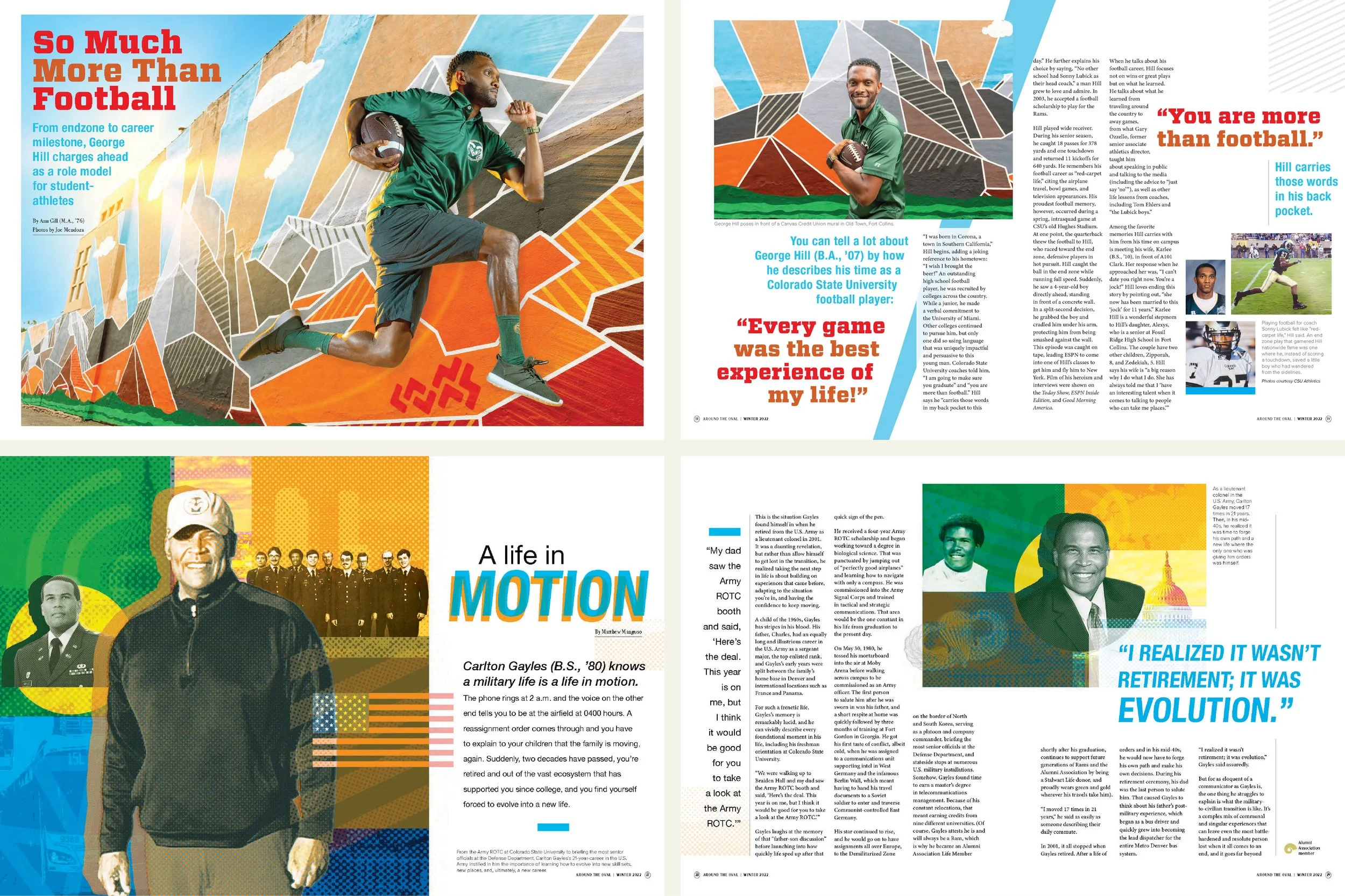 Around the Oval Winter 2022.