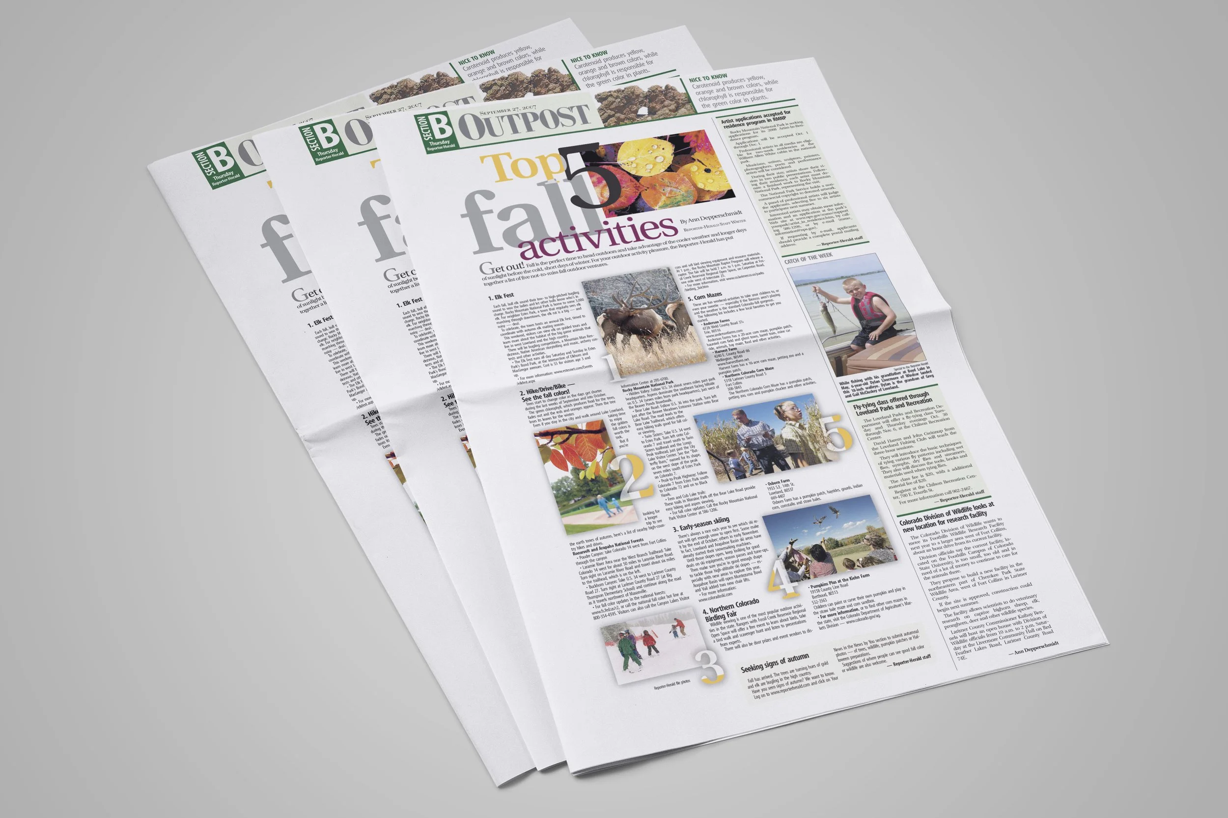 Loveland Reporter-Herald Outpost 2007.