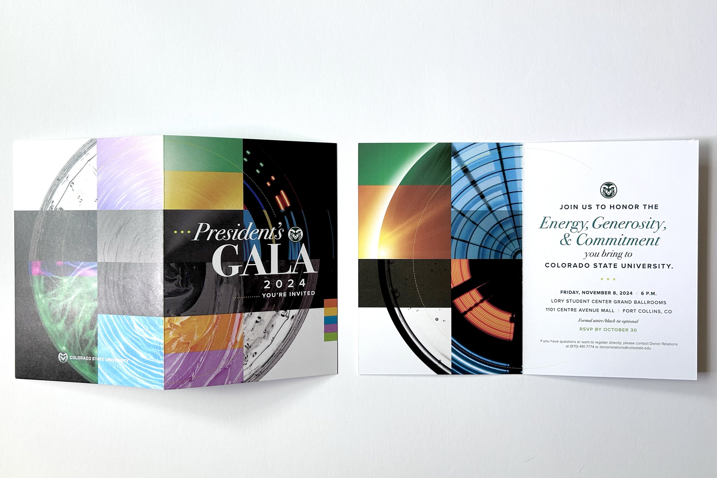2024 President's Gala invitation.