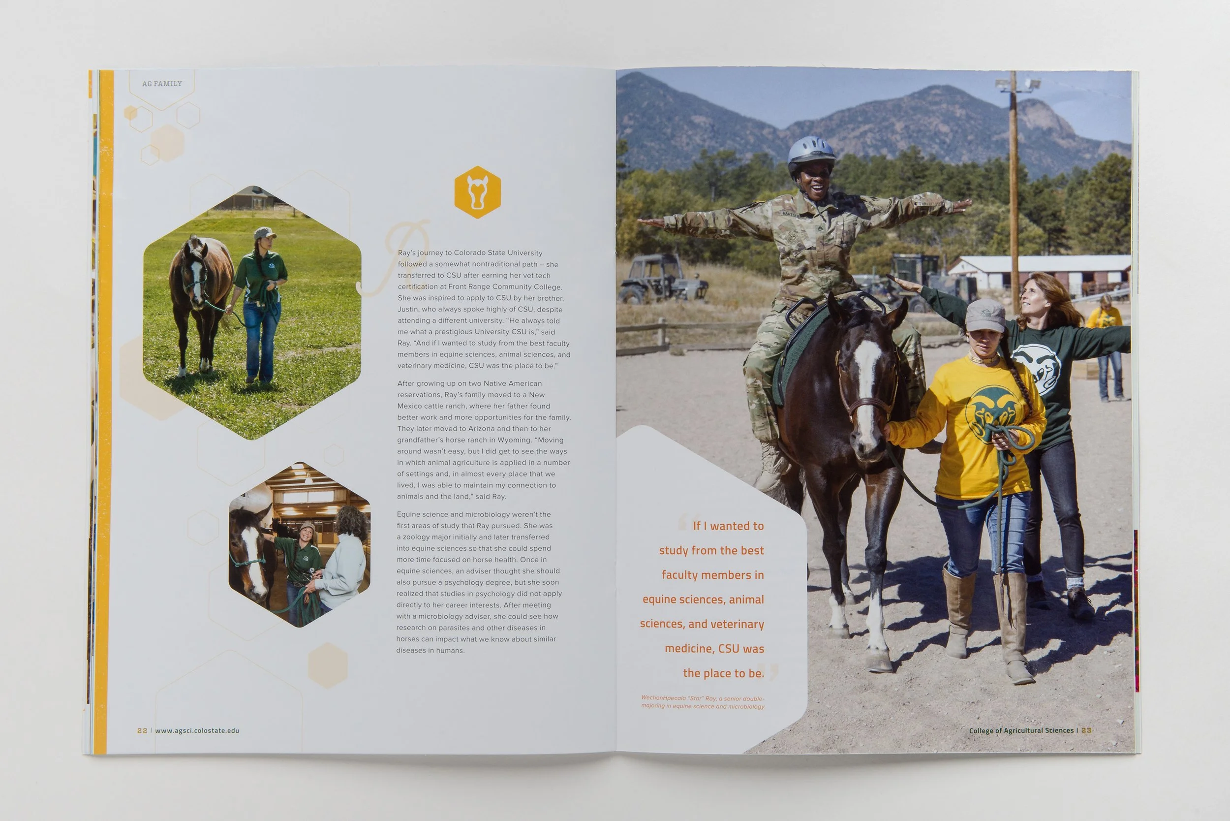 College of Agricultural Sciences Food for Thought magazine.