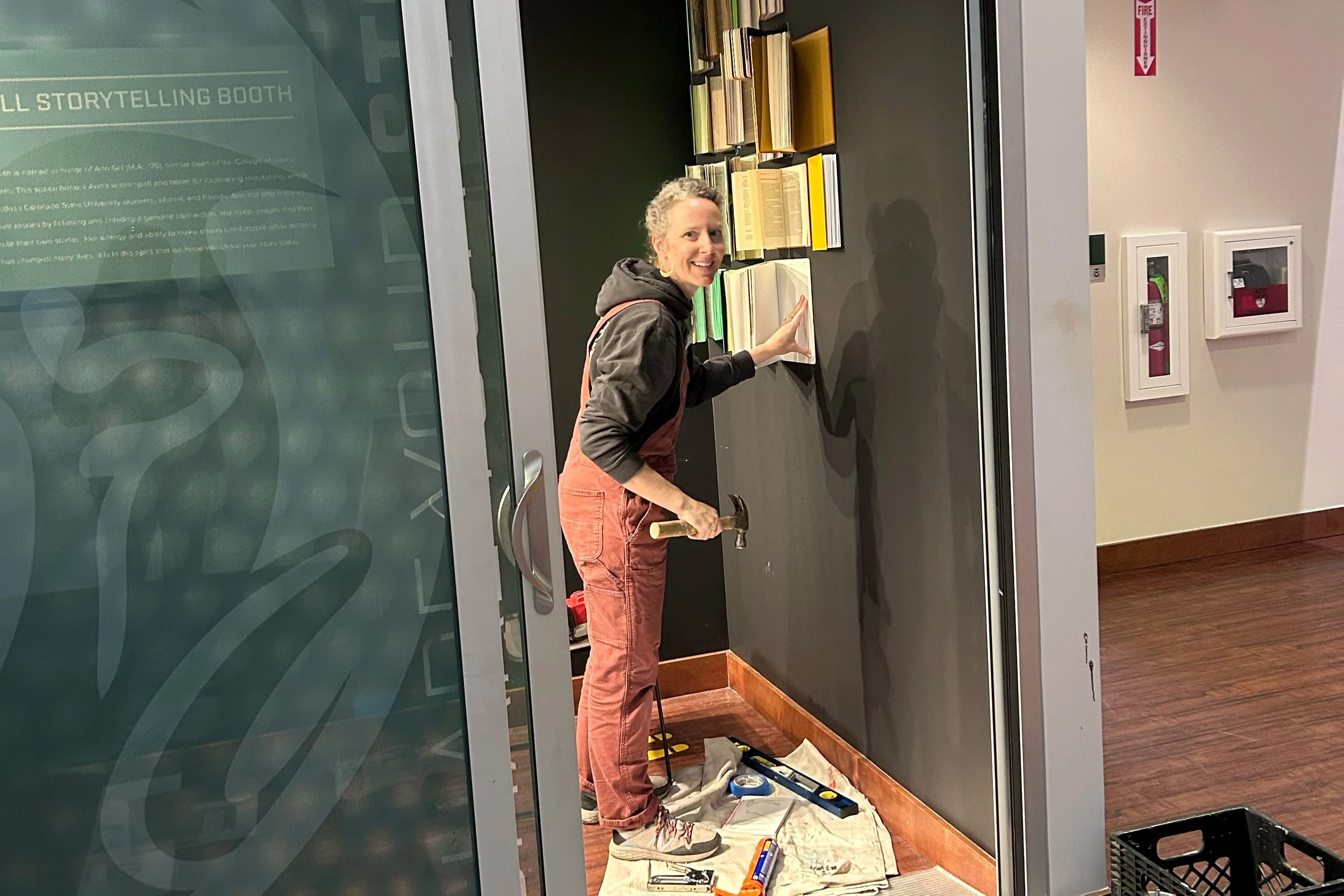 The Ann Gill Storytelling booth.