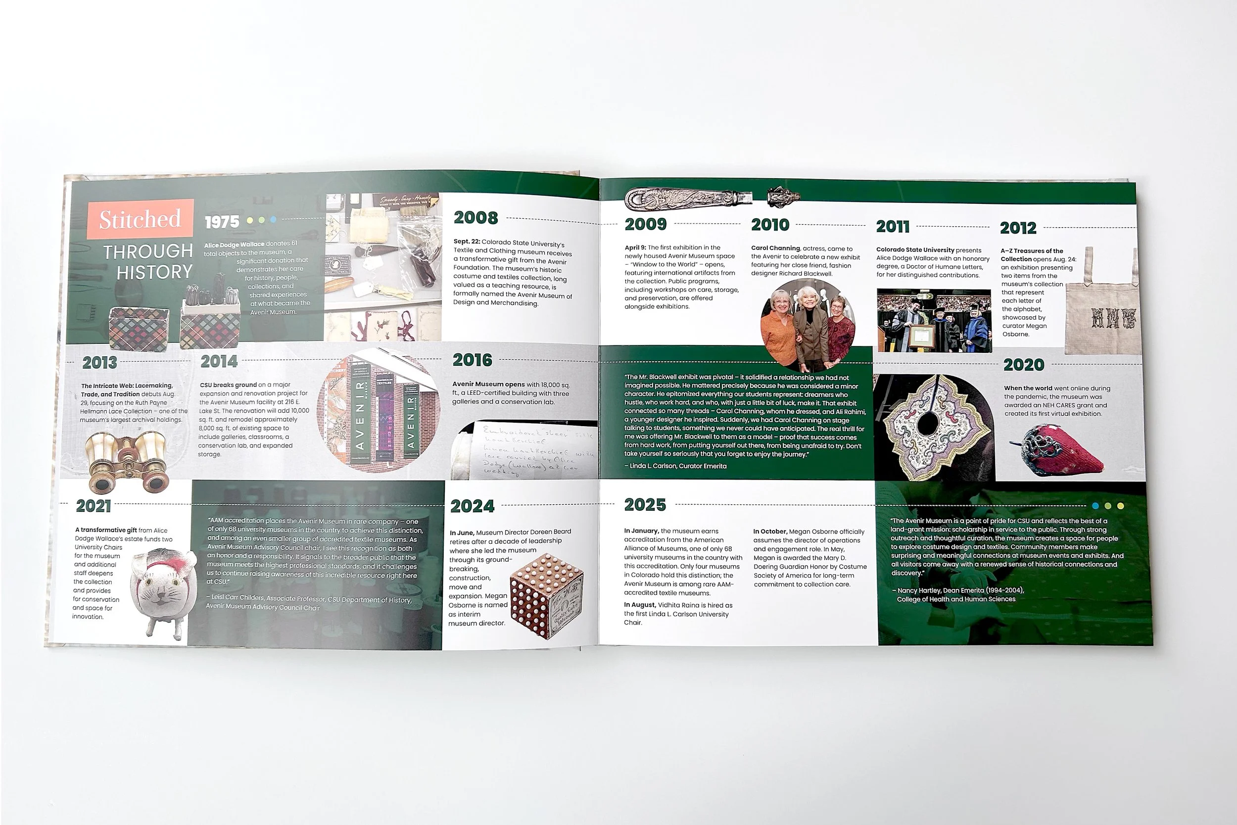 Avenir Museum 10 Year Retrospective book.