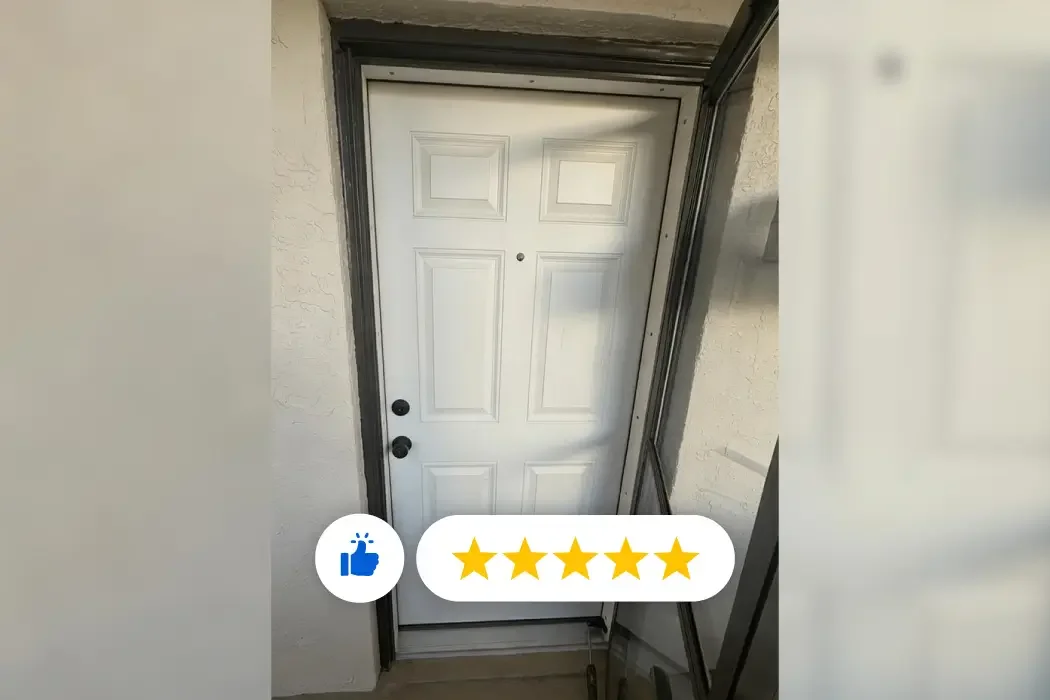 Picture of an Impact-rated door representing Ambassador Window and Door's Impact-resistant windows and doors in the Tampa Bay Area