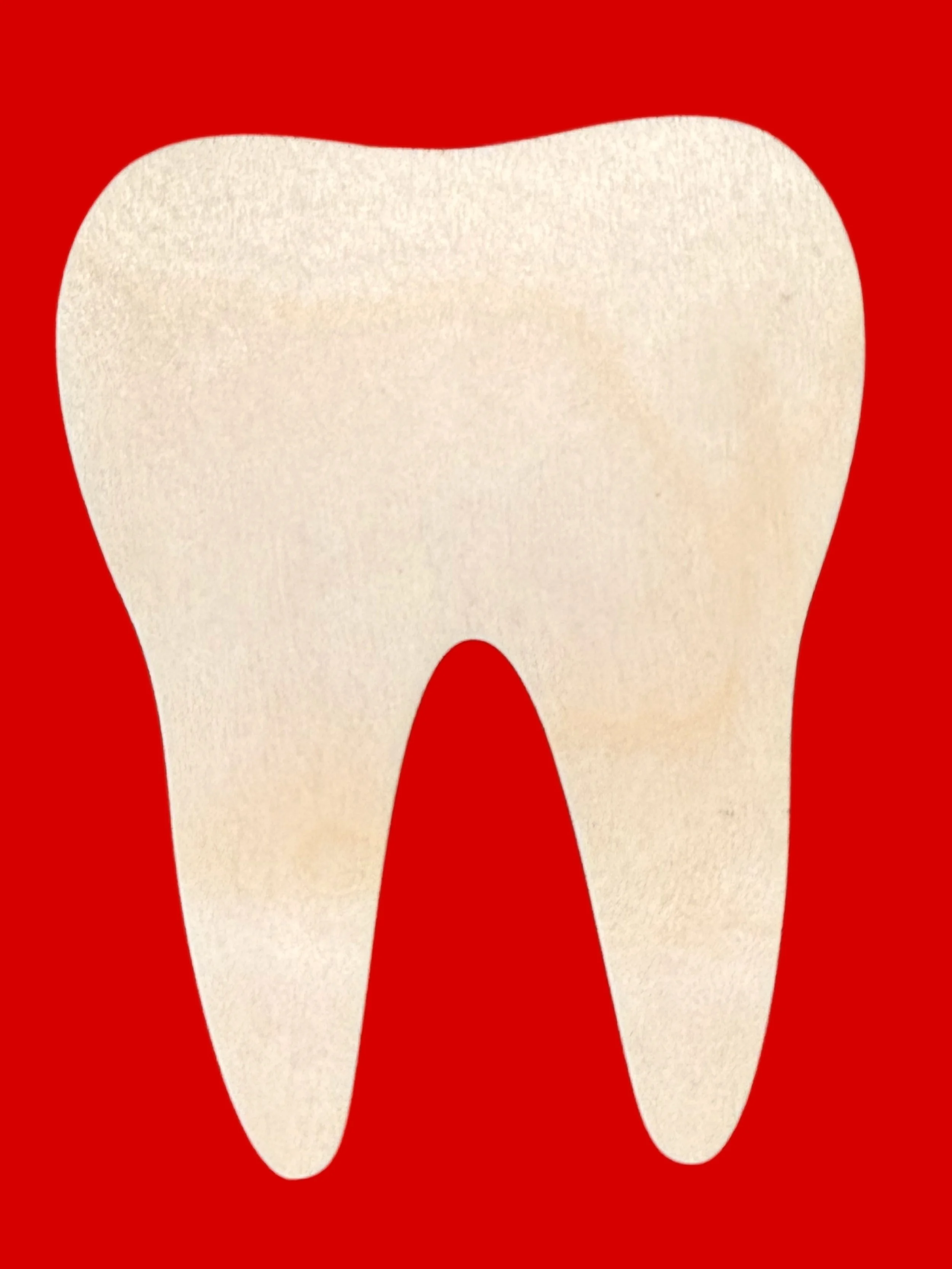 Tooth Shaped Wood