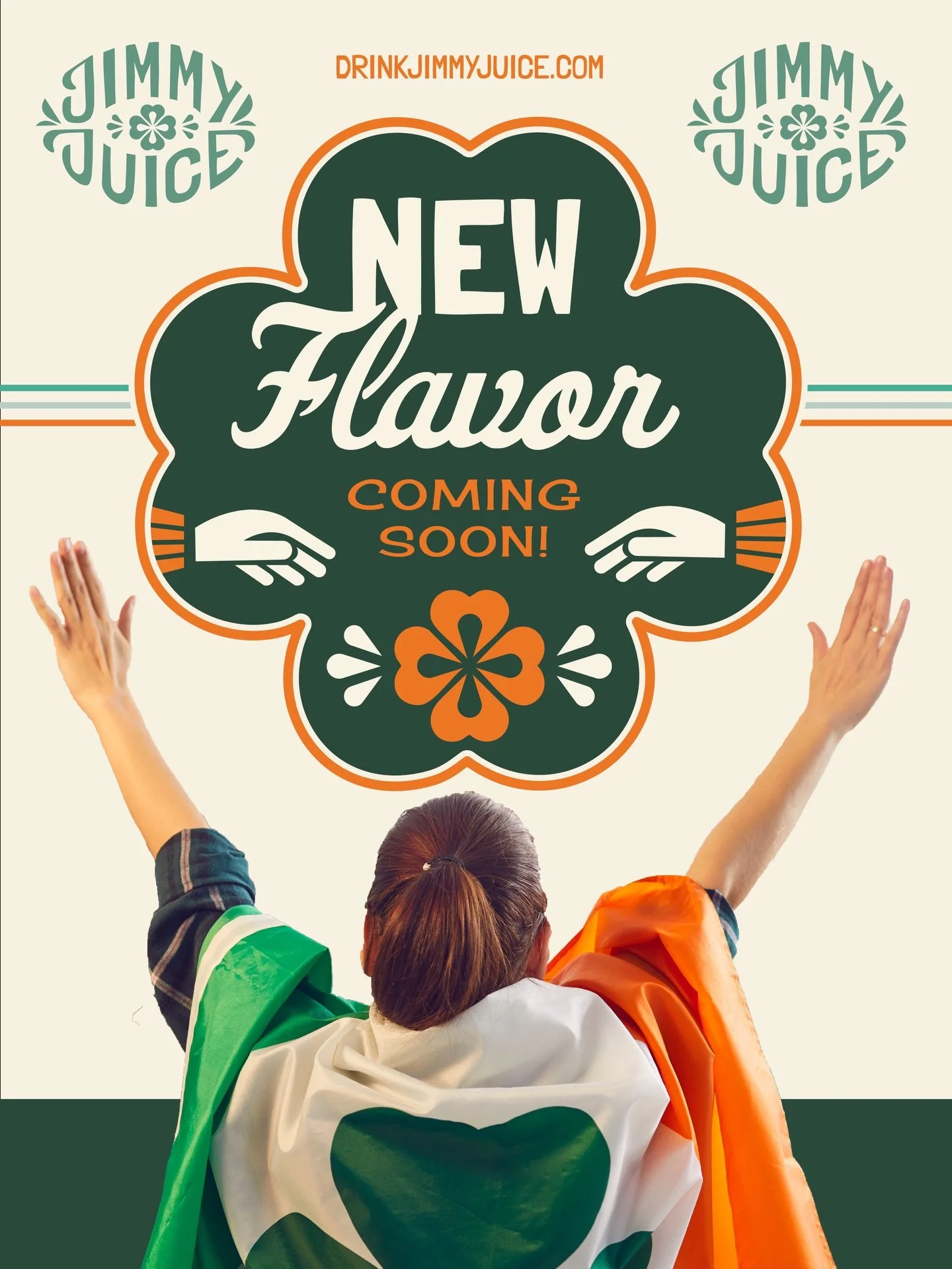 🍀 Everybody&rsquo;s getting lucky tonight 🍀

Join us for an exciting celebration as we unveil the latest flavor in the Jimmy Juice Family, just in time for St. Patrick&rsquo;s Day! This *limited release* is crafted especially for one of our favorit