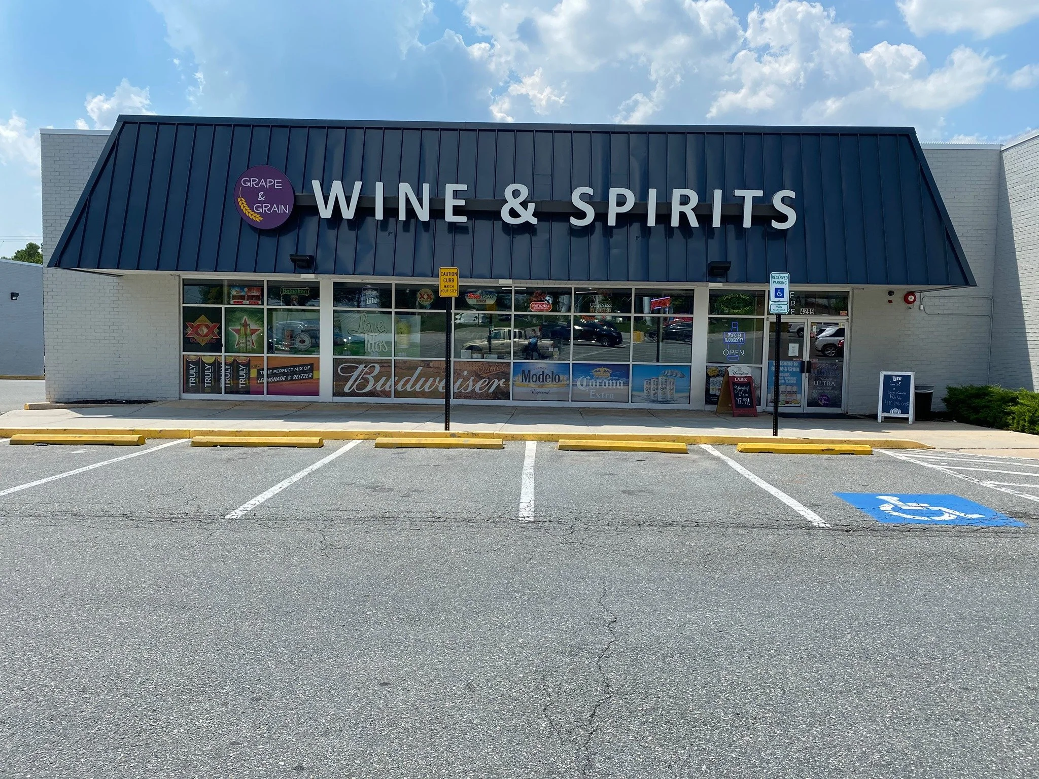 Grape and Grain Wine and Spirits Sampling 